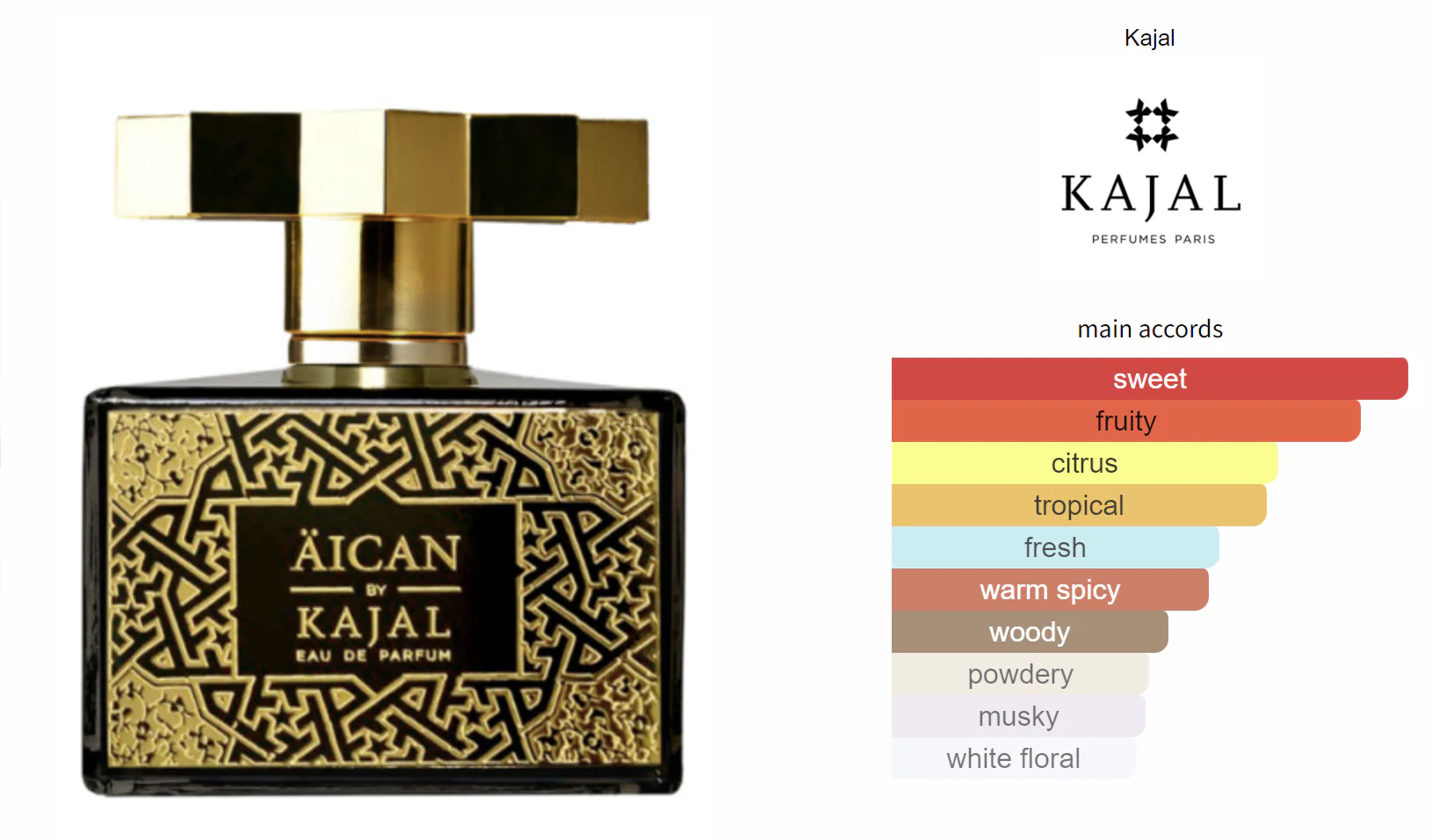 Aican by Kajal Eau de Parfum 100ml - Image 3