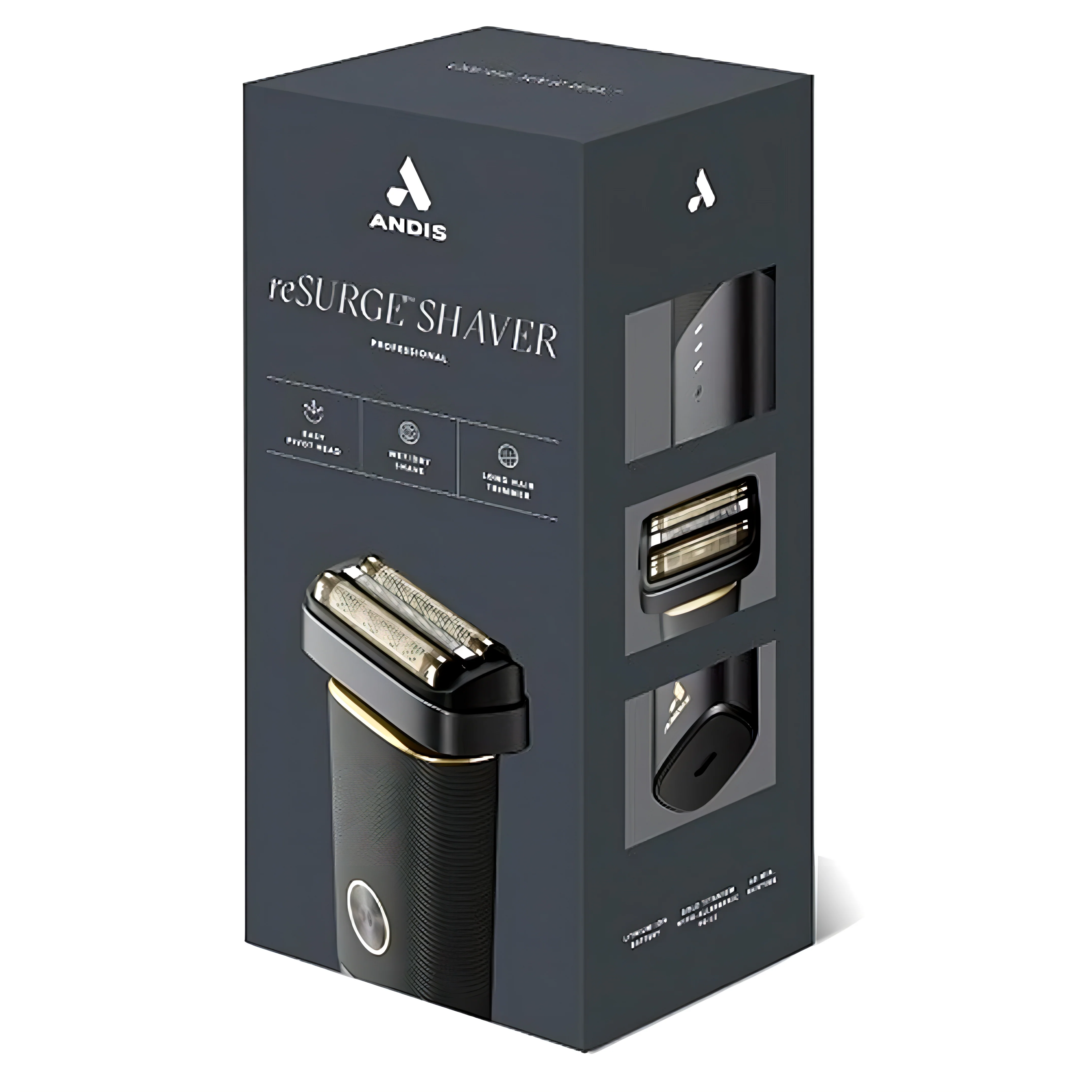 Andis reSURGE Shaver Black Edition Barbermaskin Trådløs - Image 6
