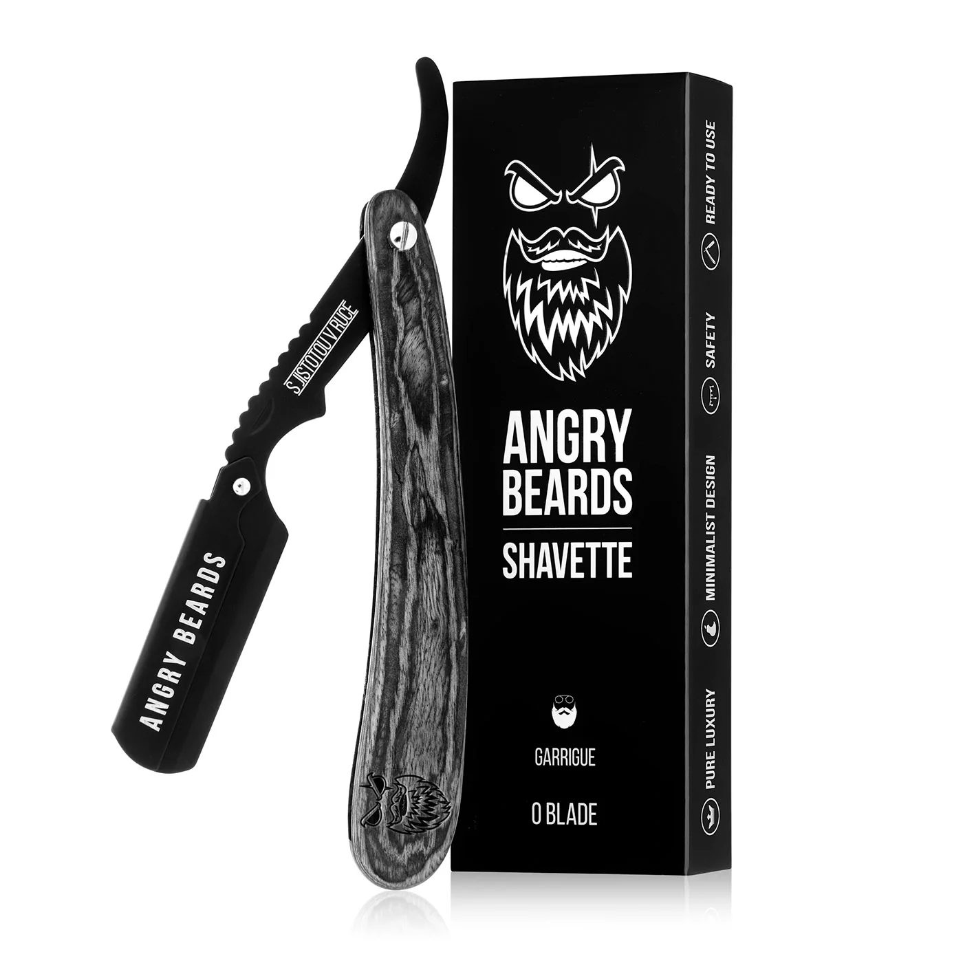 Angry Beards Garrigue Shavette Barberkniv - Image 7