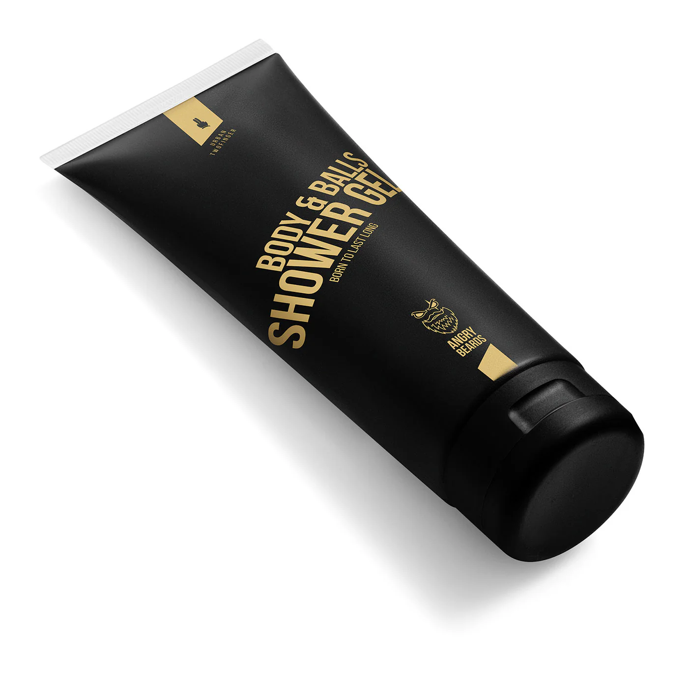 Angry Beards Dusjsåpe Kropp og Baller Urban Twofinger 230ml - Image 2