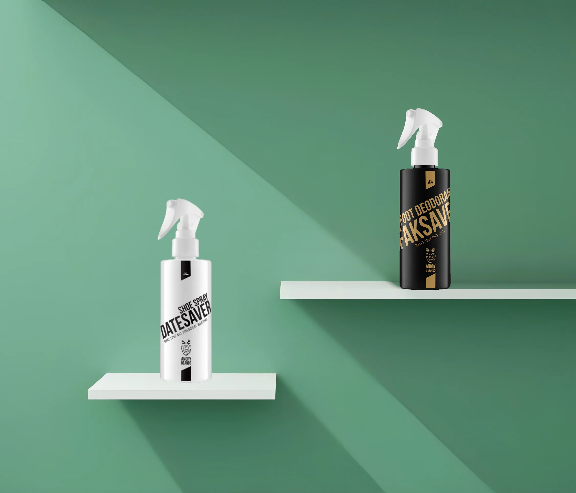 Angry Beards Føtter & Sko Deodorant Saver Sett - Image 6