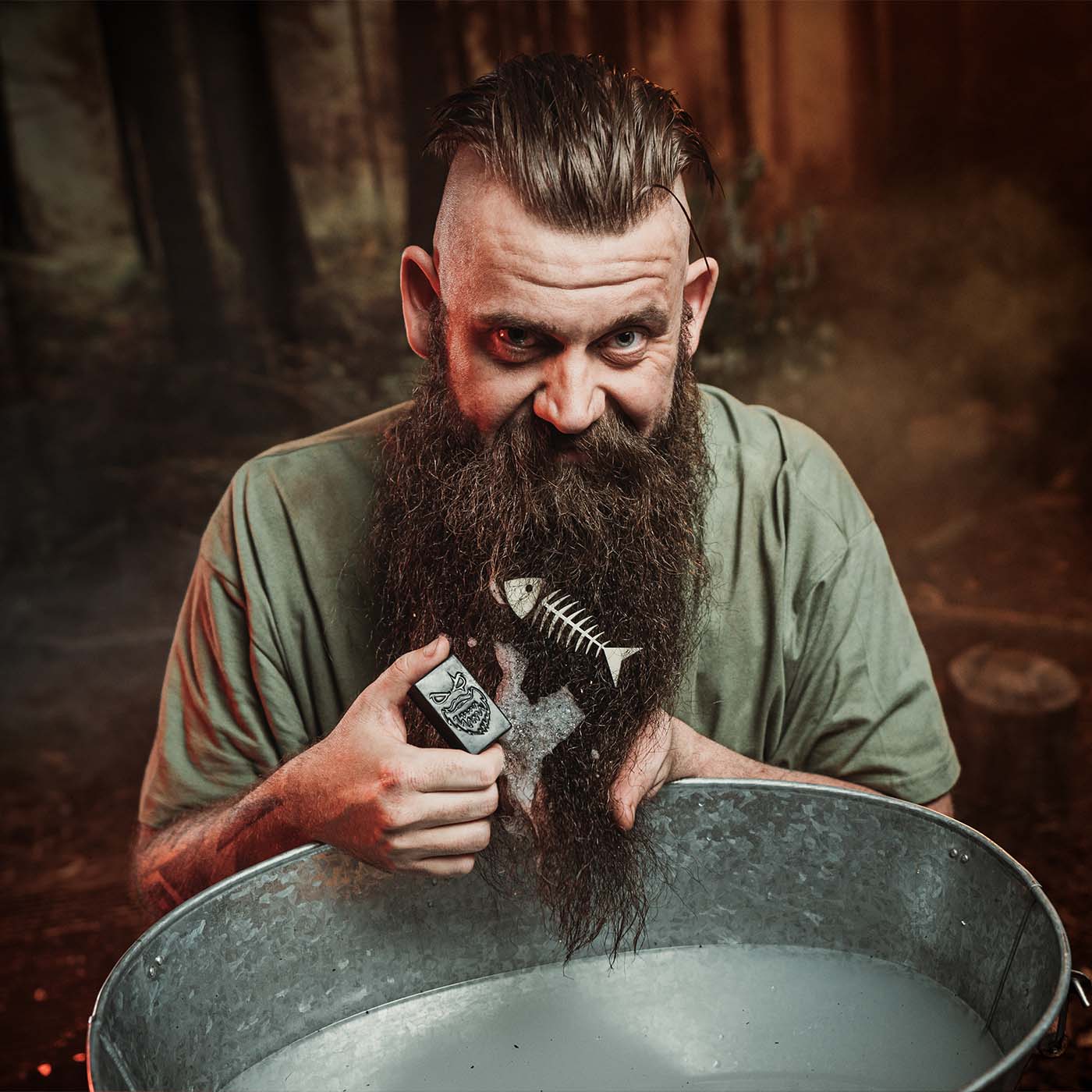 Angry Beards Skjeggsåpe Wesley Wood 50g - Image 3