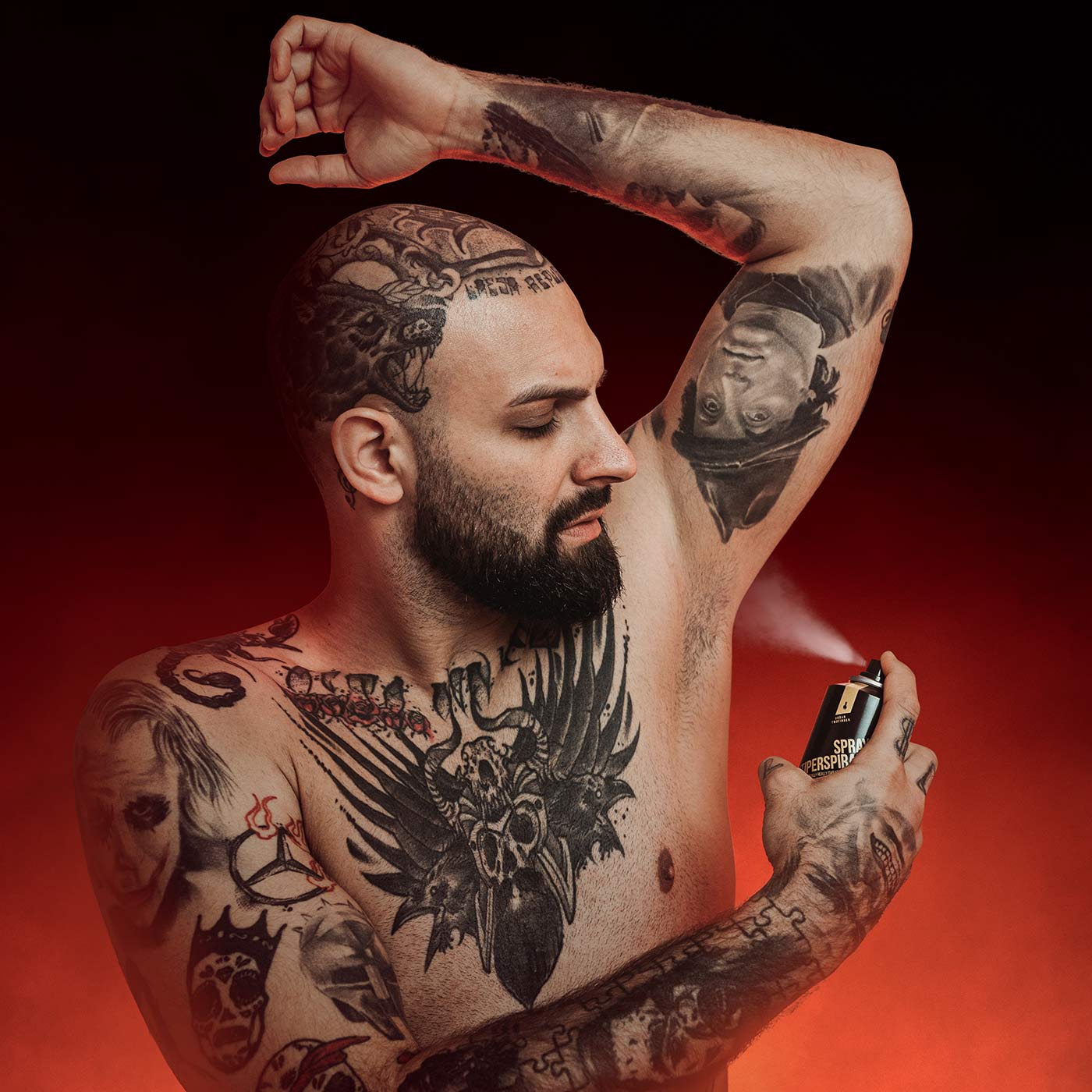 Angry Beards Antiperspirant Spray Urban TwoFinger 150ml - Image 2