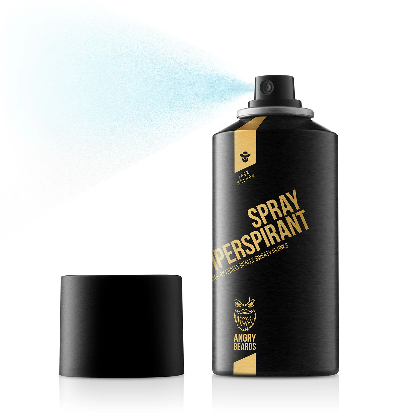 Angry Beards Antiperspirant Spray Jack Saloon 150ml - Image 3