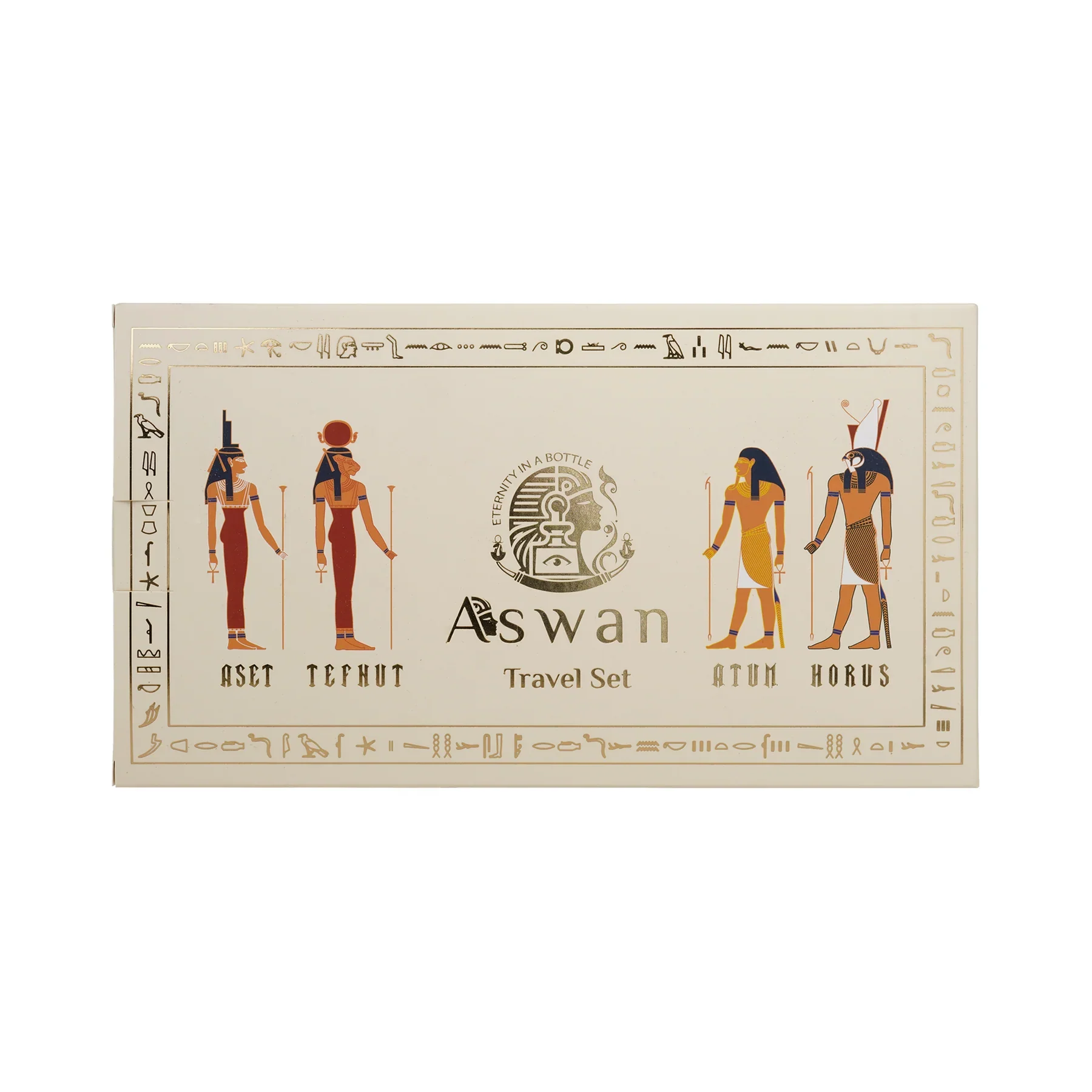 Aswan Travel Set – Aset • Tefnut • Atum • Horus 4 × 15ml - Image 3