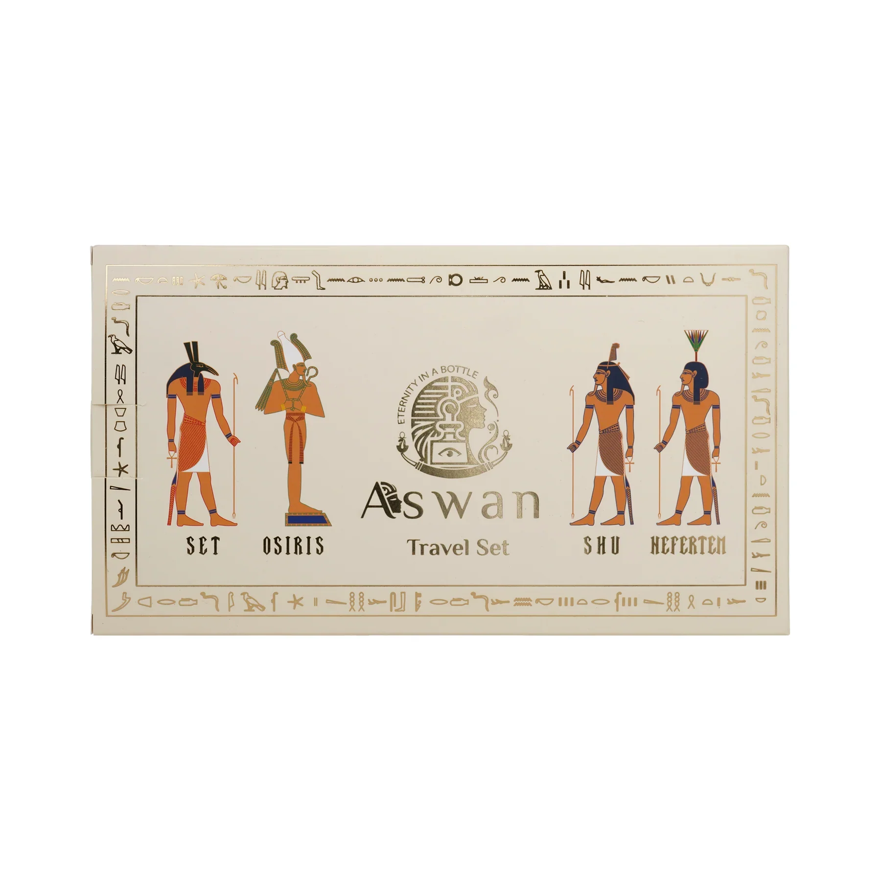 Aswan Travel Set – Set • Osiris • Shu • Nefertem 4 × 15ml - Image 3