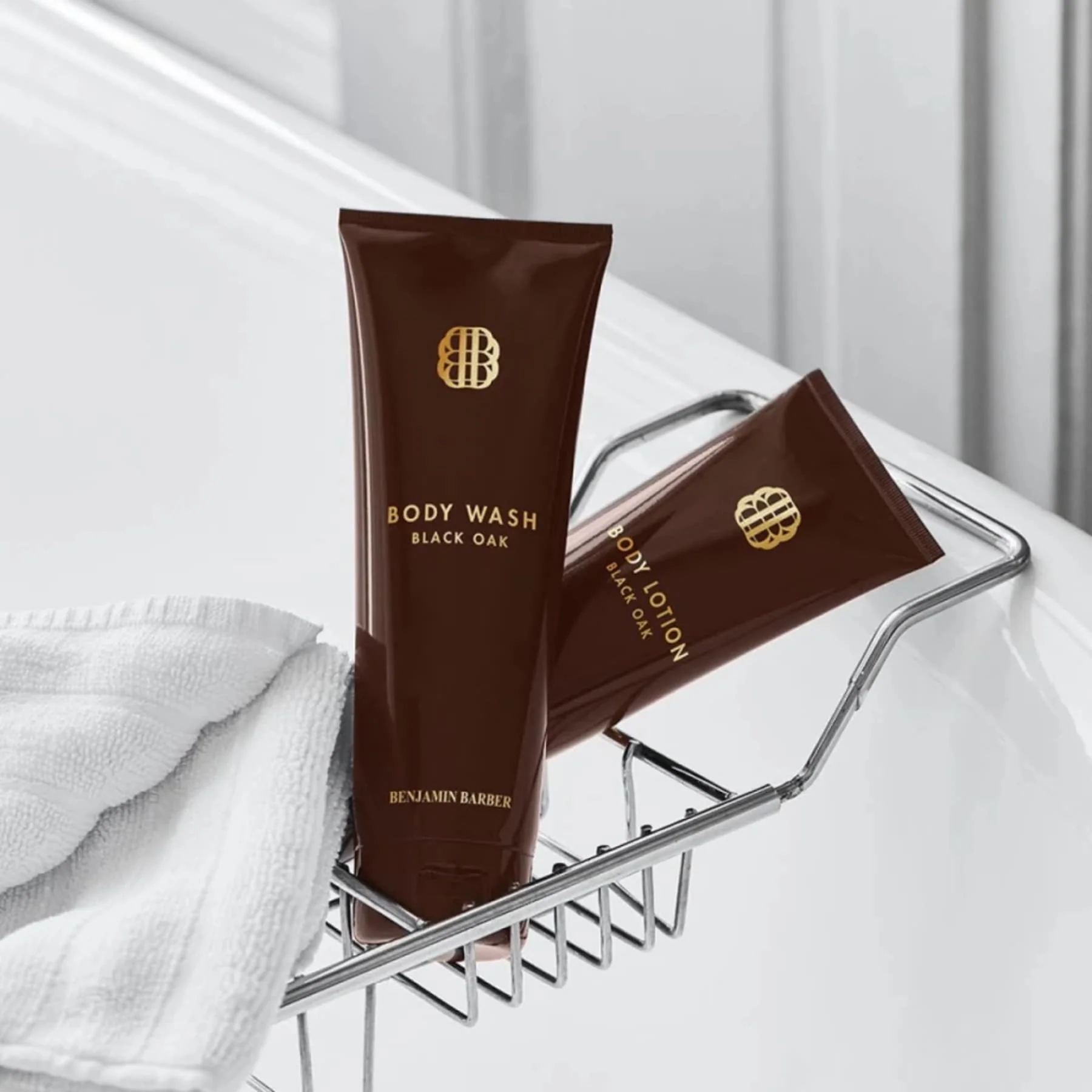 Benjamin Barber Black Oak Body Wash 250ml - Image 3