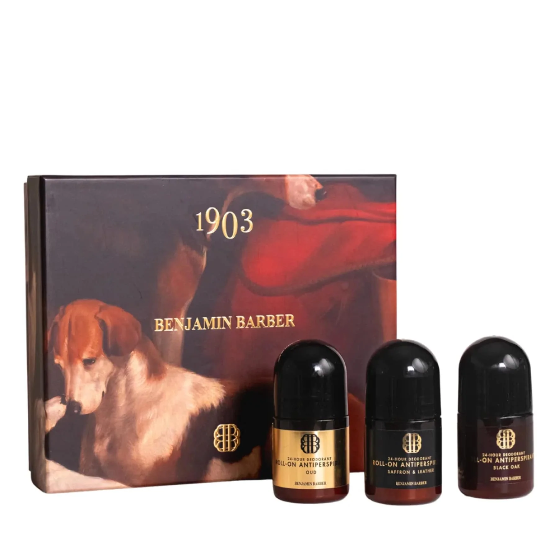 Benjamin Barber Gift Box - Deodorant Trio Set 3x75ml - Image 2