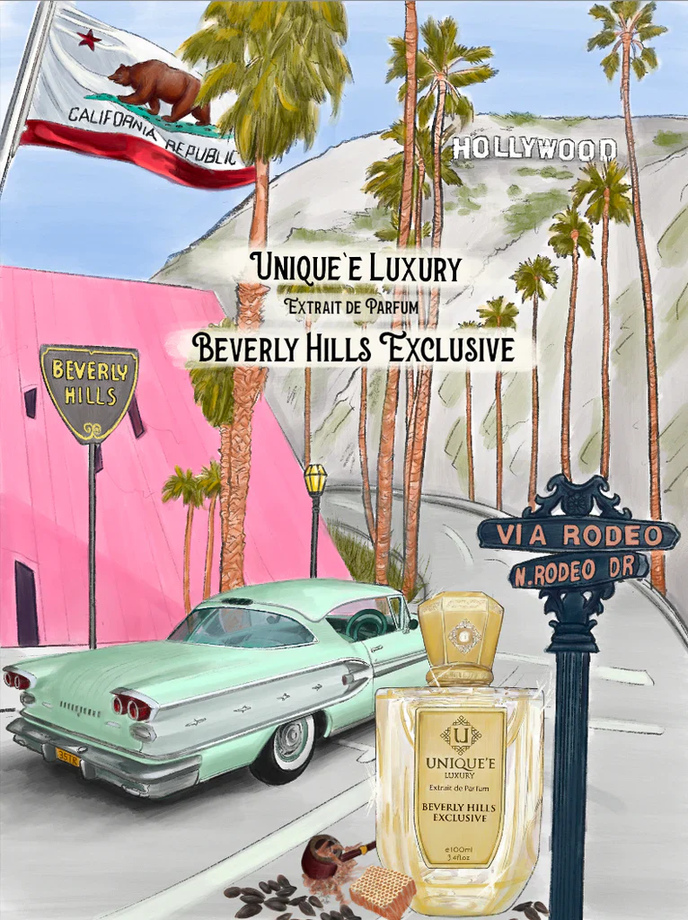 Beverly Hills Exclusive Unique´e Luxury Extrait de Parfum Sample - Image 2