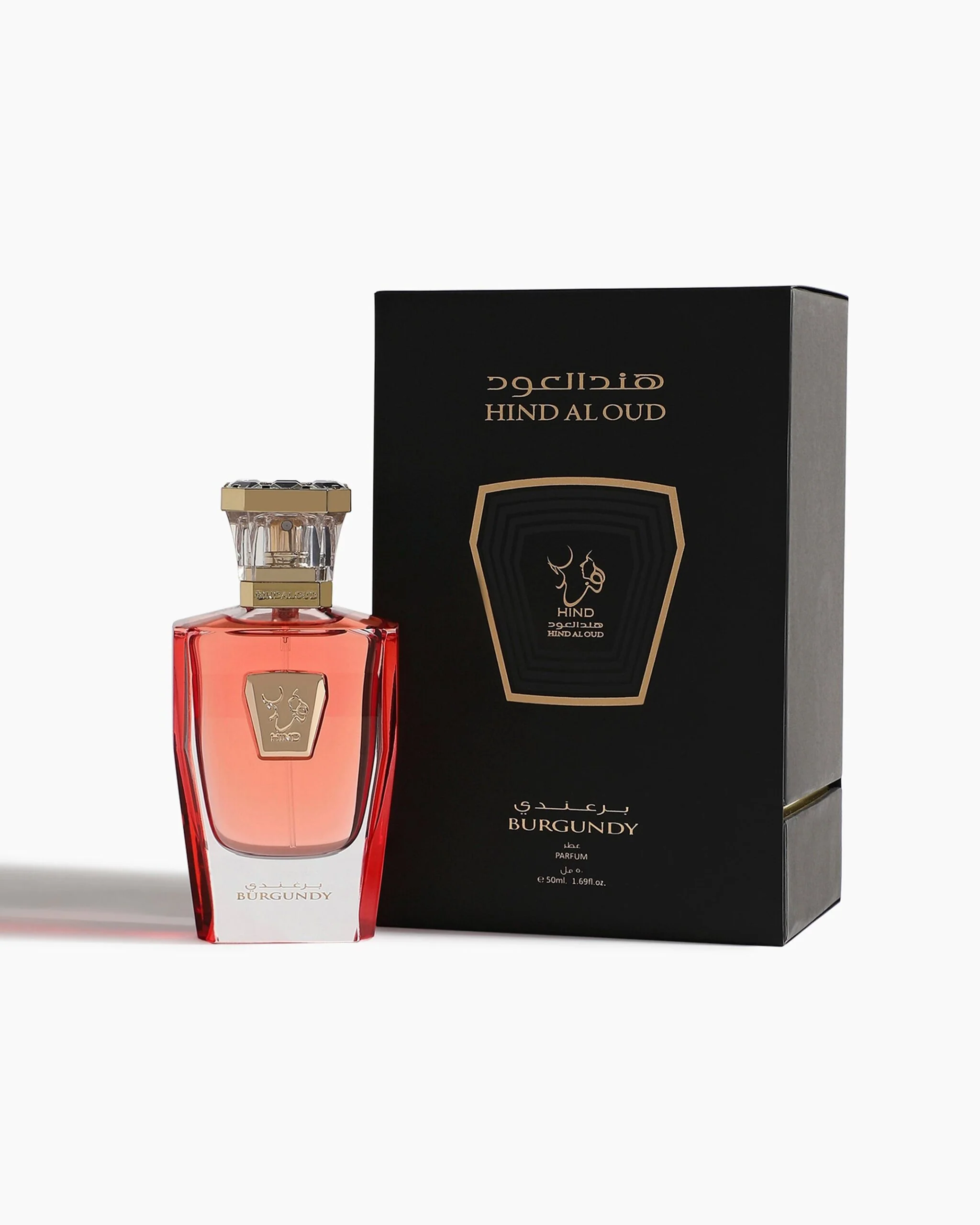 Burgundy Hind Al Oud Eau de Parfum 50ml - Image 2