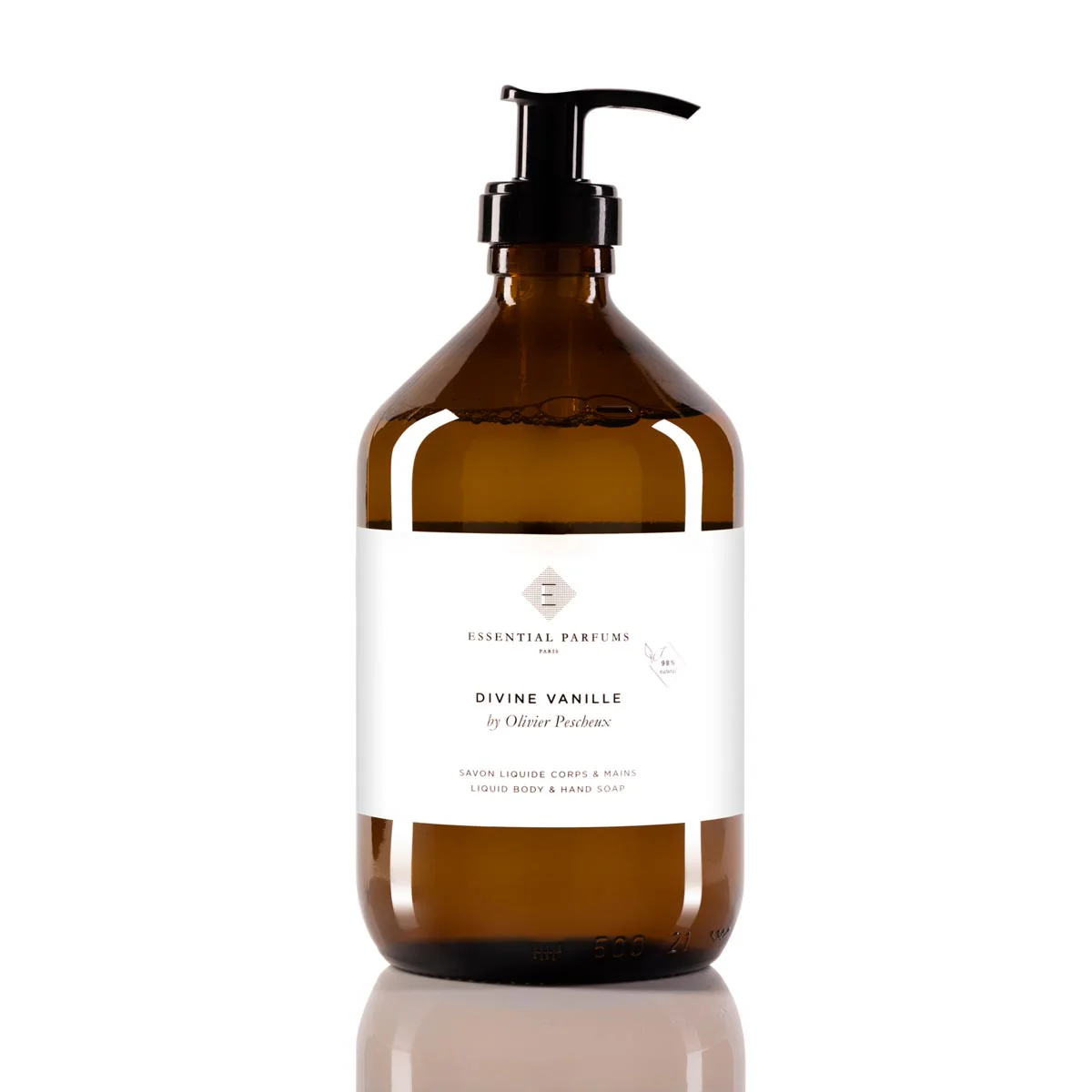 Divine Vanille Hånd og Kroppssåpe Essential Parfums 500ml - Image 4