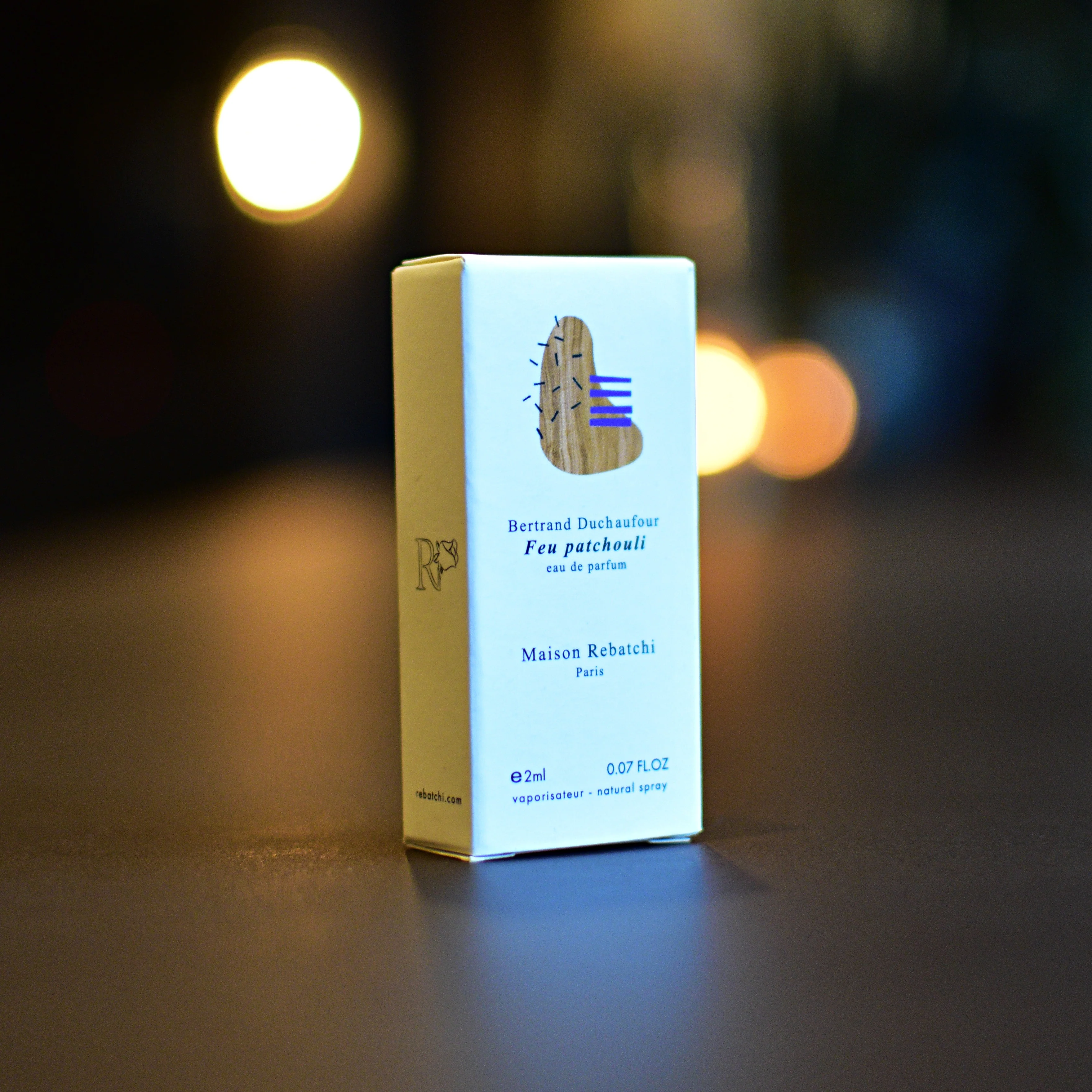Feu patchouli Maison Rebatchi Duftprøve 2ml - Image 2