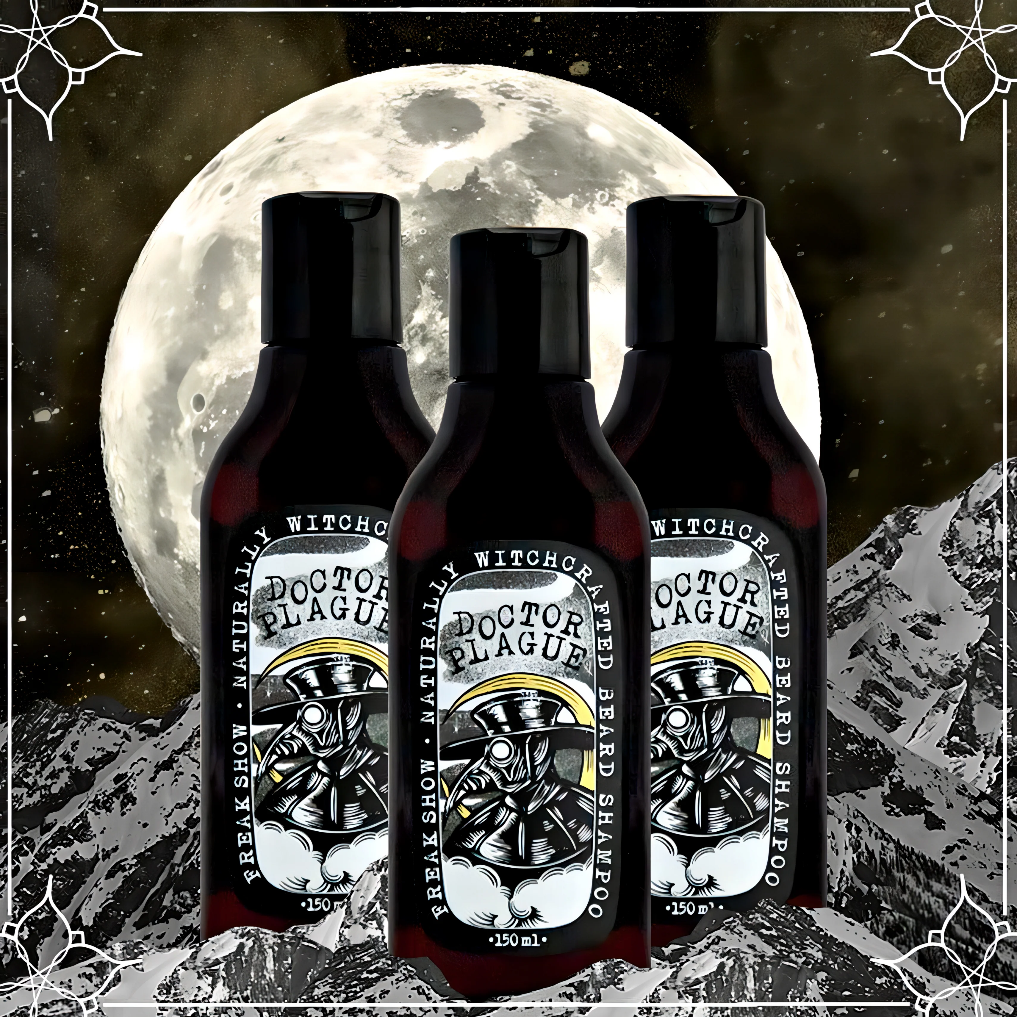 Doctor Plague Freak Show Skjeggsjampo 150ml - Image 3