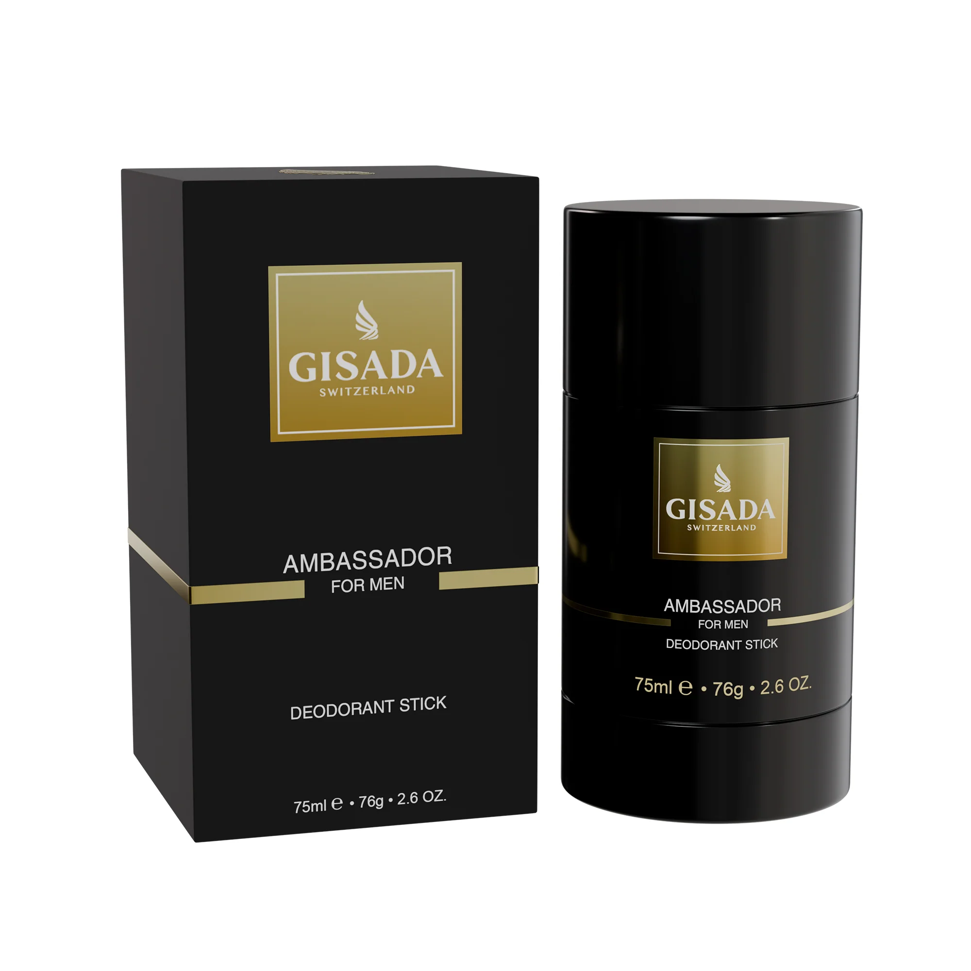 Gisada Ambassador Men Deodorant Stick 75ml - Image 2