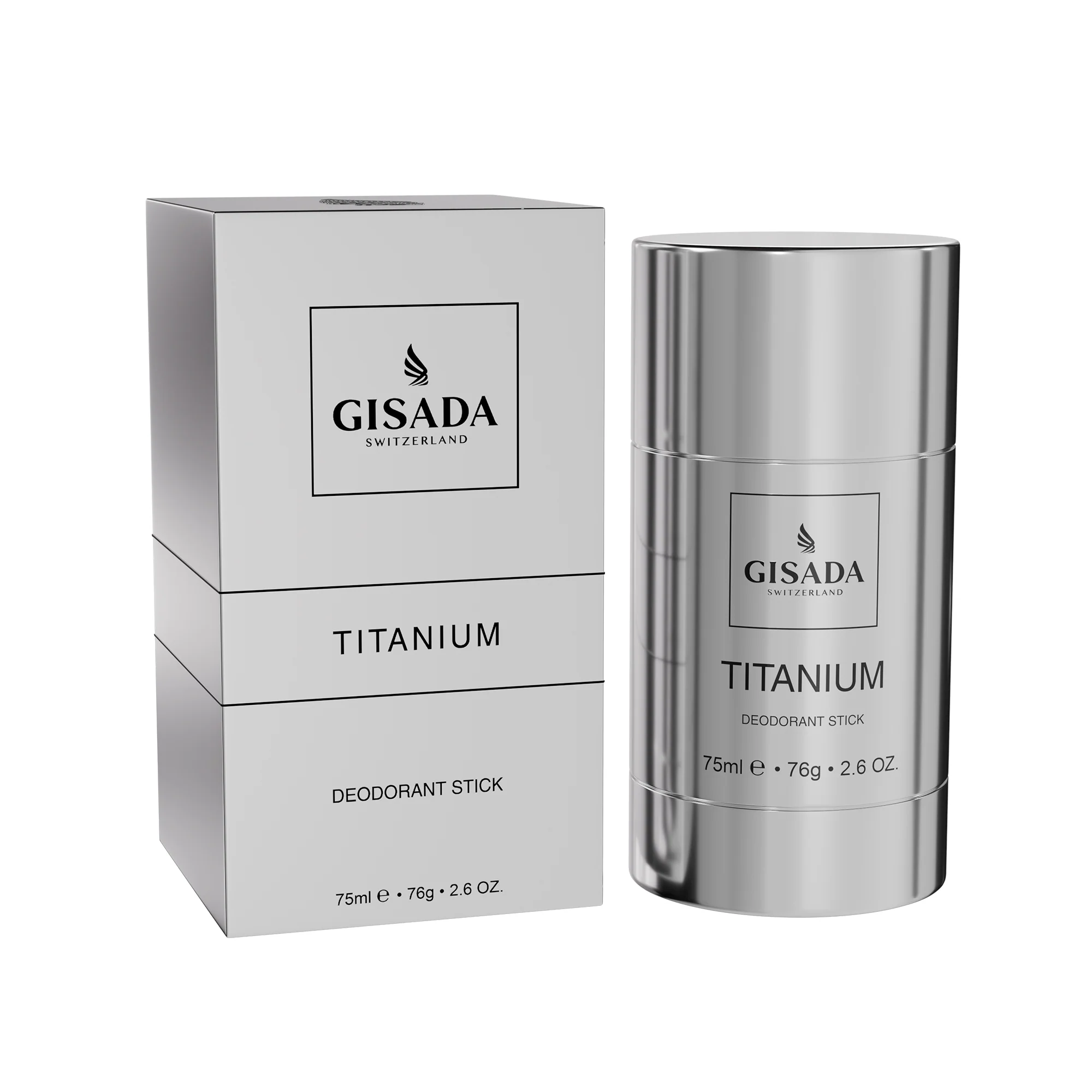 Gisada Titanium Deodorant Stick 75ml - Image 2
