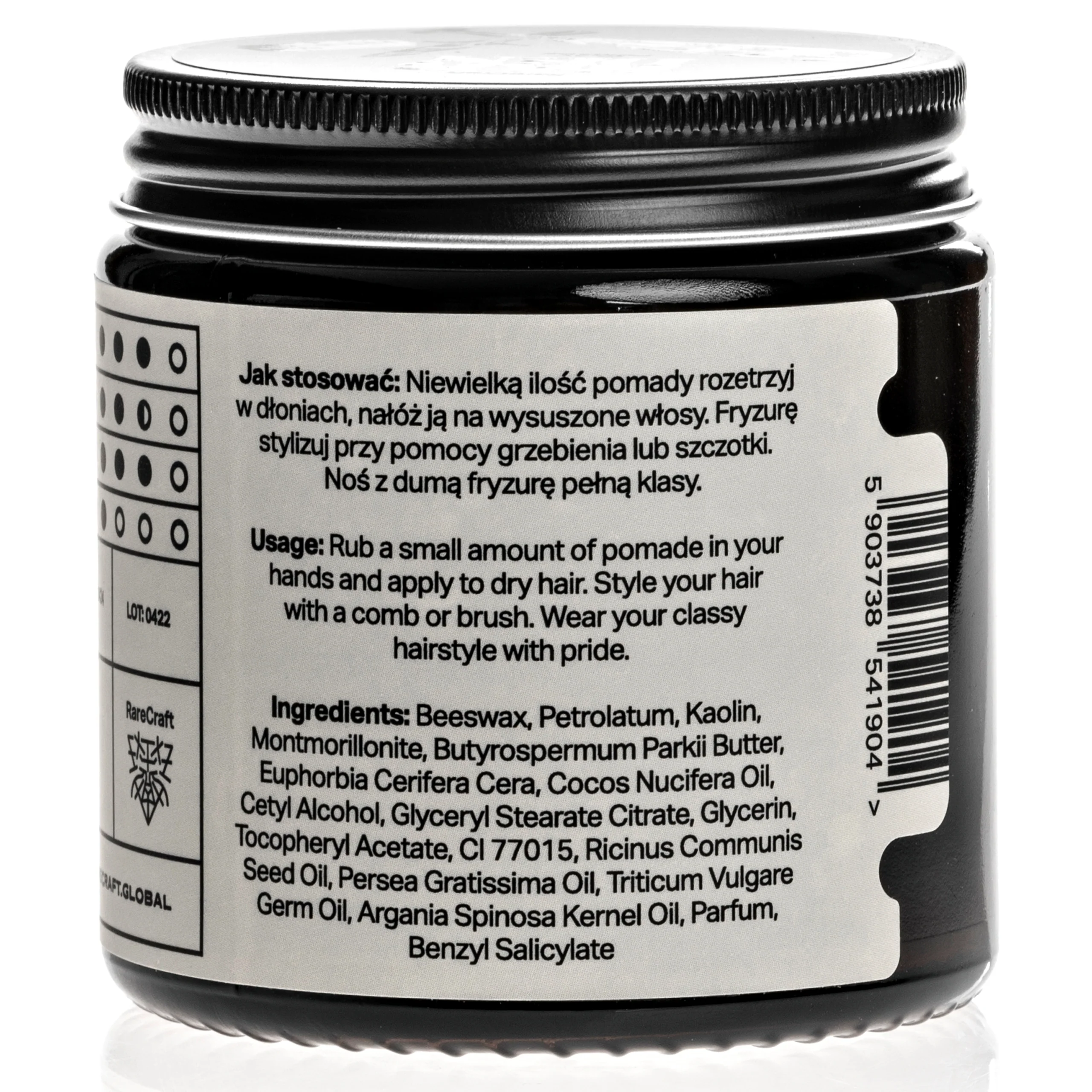 Harden Golden Fleece Rarecraft Clay Hår Pomade 100g - Image 6