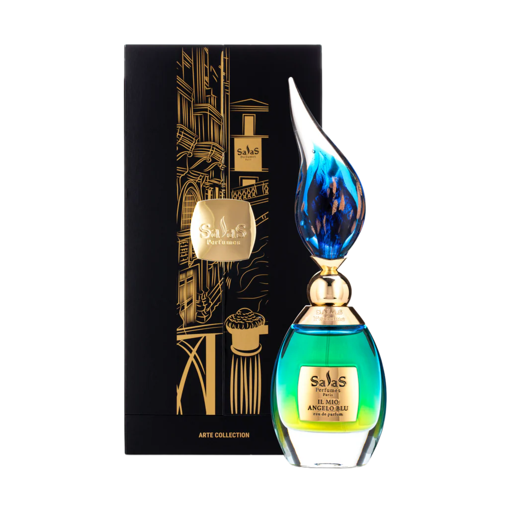 Il Mio Angelo Blue Salas Wooden Box Eau de Parfum Sample - Image 2