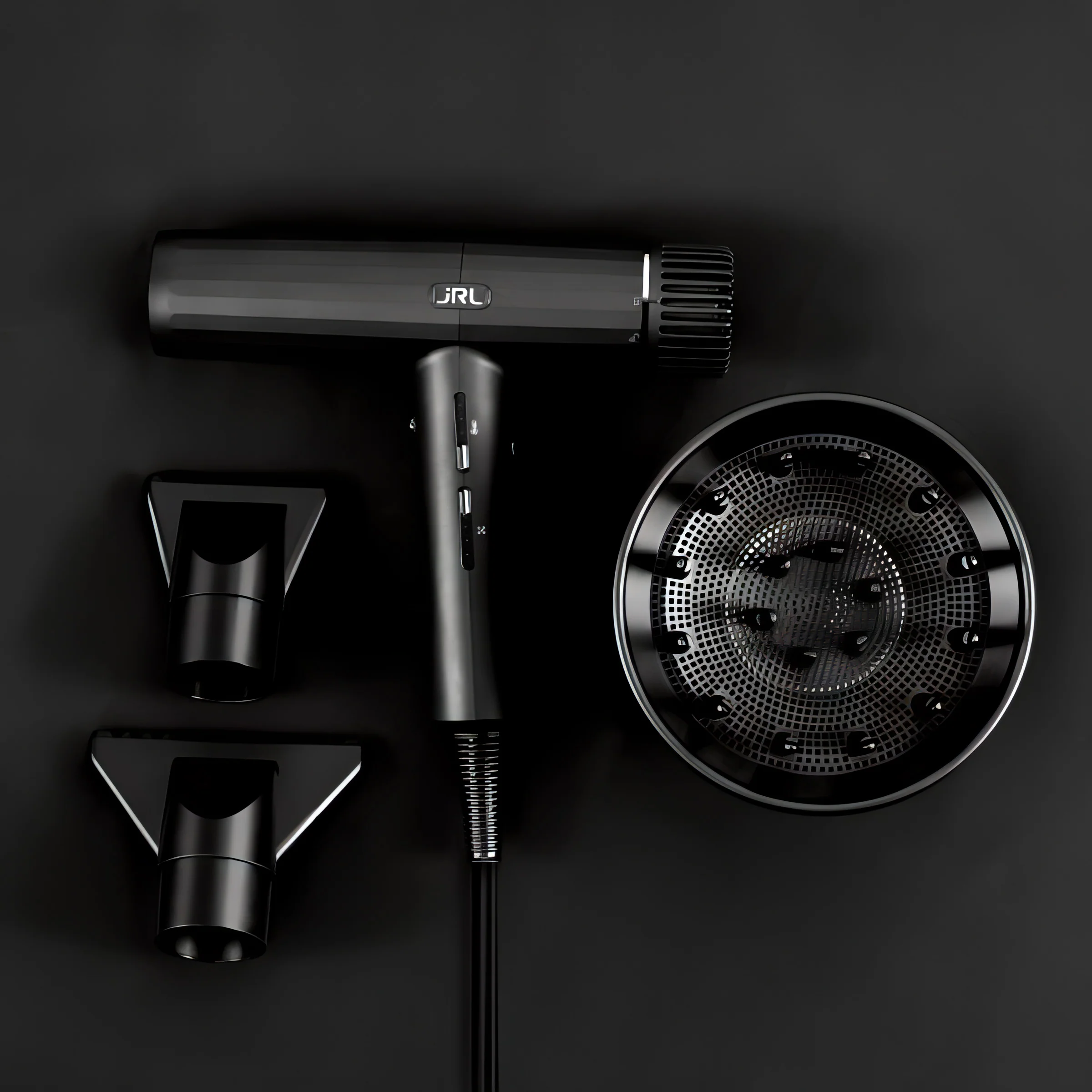 JRL Forte Pro Black Edition Hårføner - Image 4