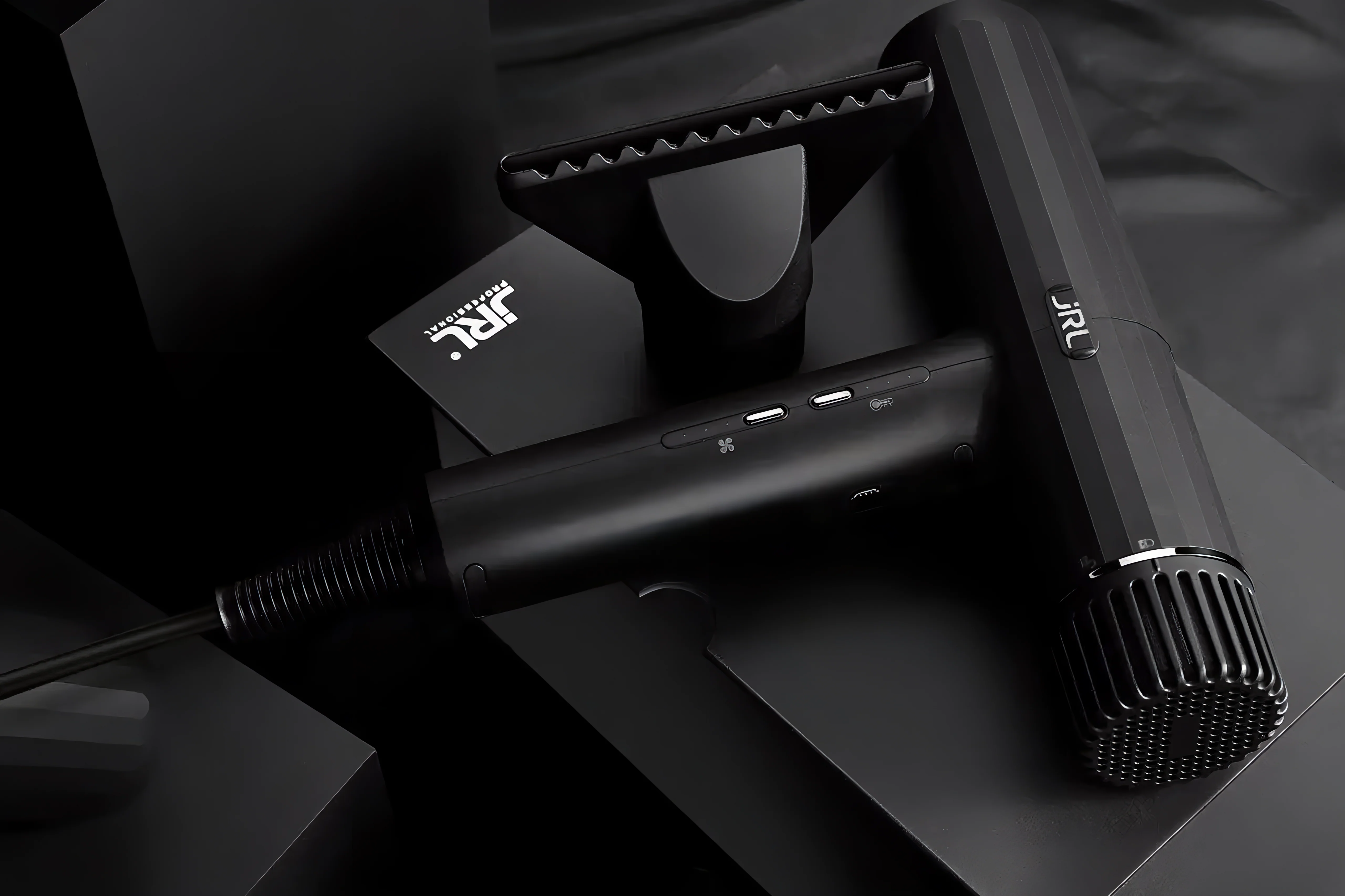 JRL Forte Pro Black Edition Hårføner - Image 8