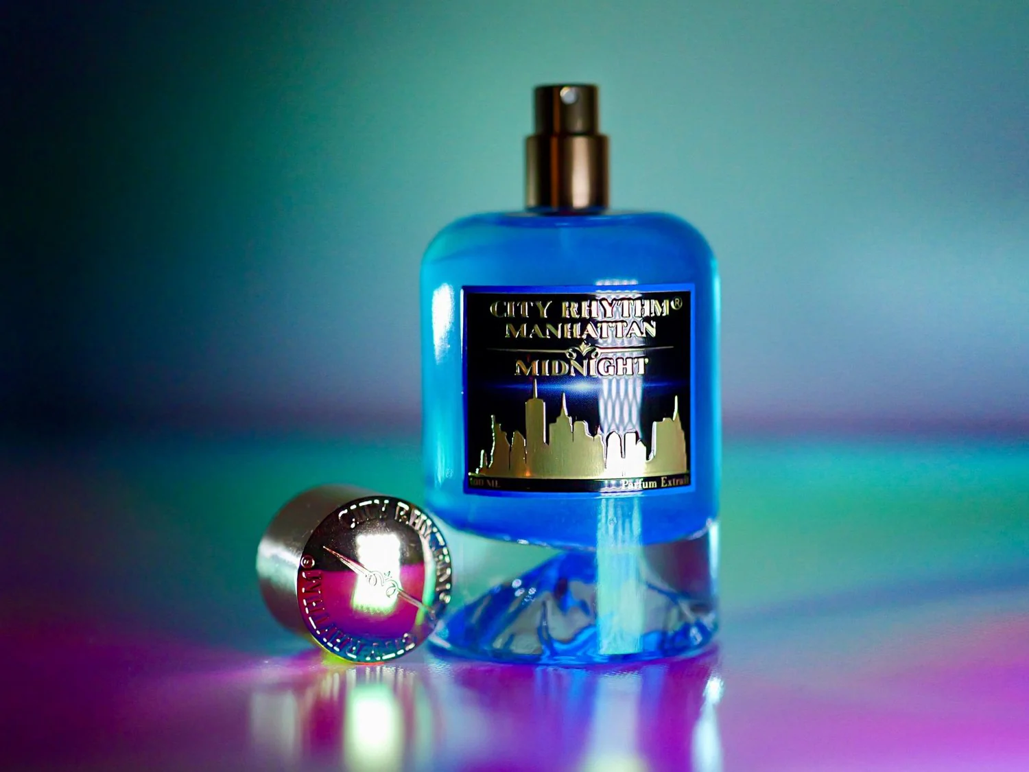 Manhattan Midnight City Rhythm Extrait de Parfum Sample - Image 4