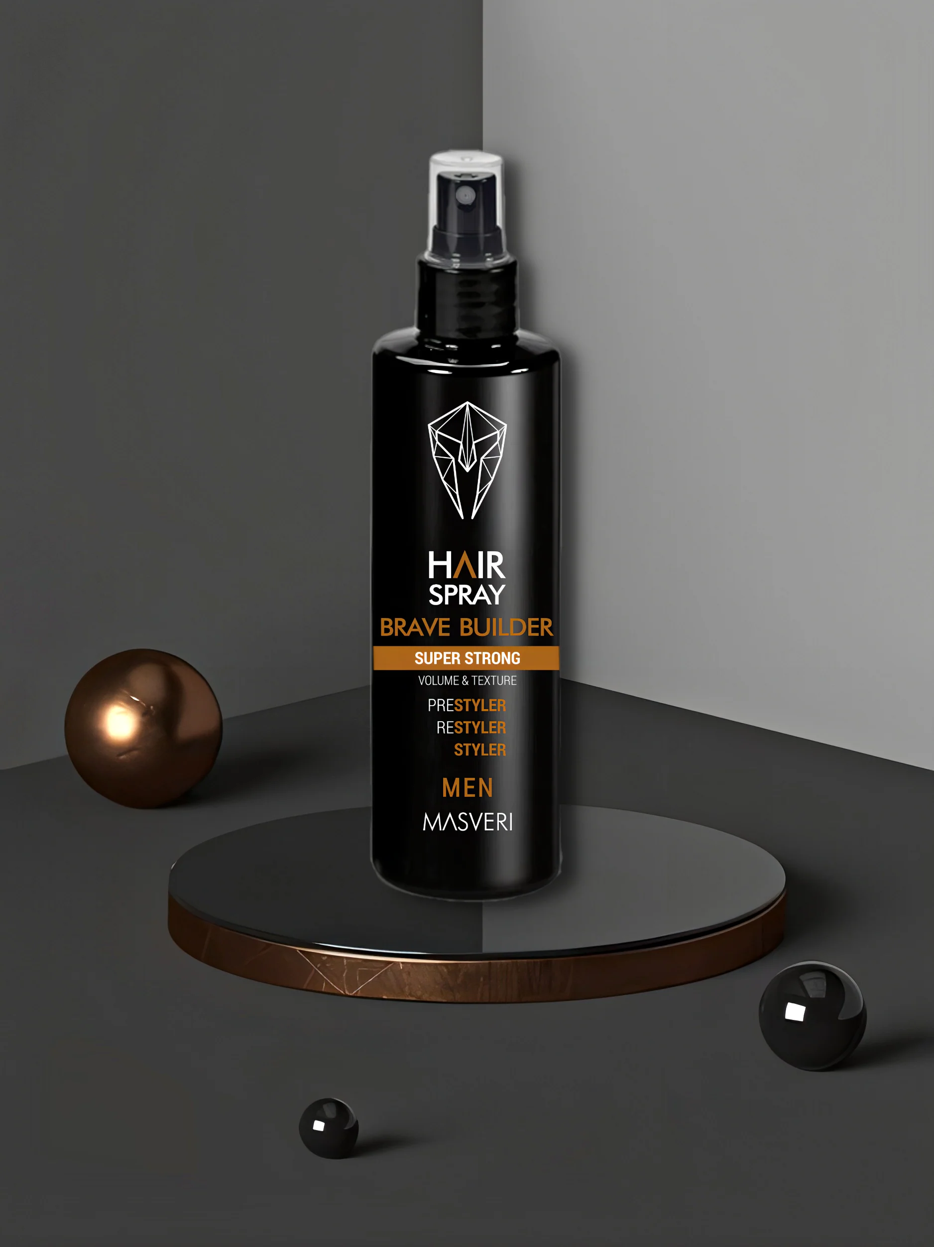 Masveri Hår & Skjegg Grooming Tonic 200ml (Prestyler) - Image 2
