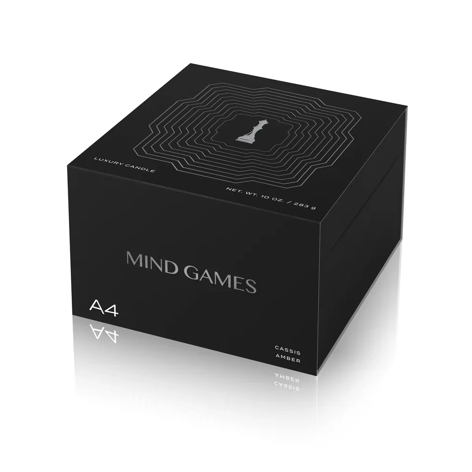 Mind Games A4 Cassis Amber 10oz Luxury Candle 283g - Image 3