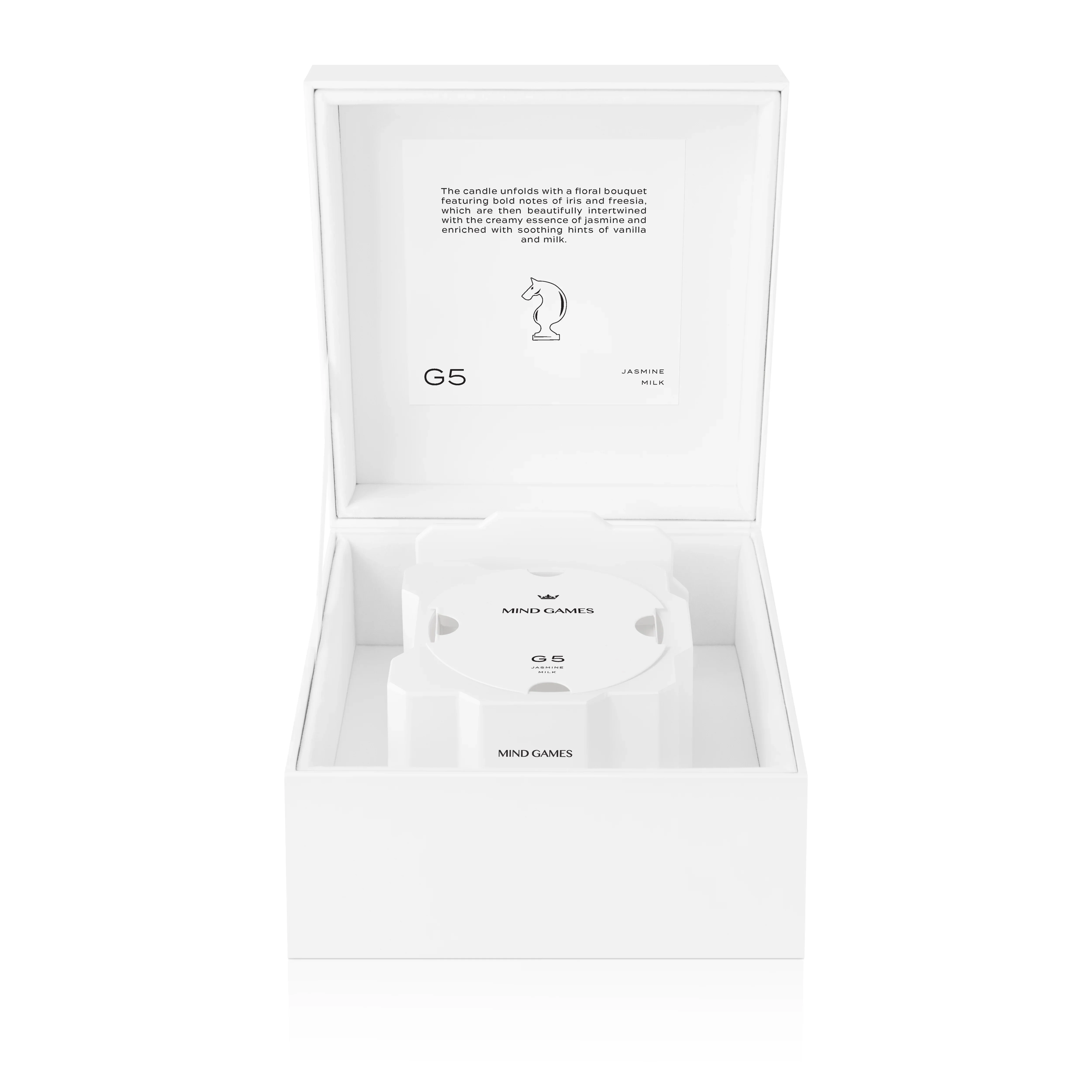 Mind Games G5 Jasmine Milk 10oz Luxury Candle 283g - Image 5