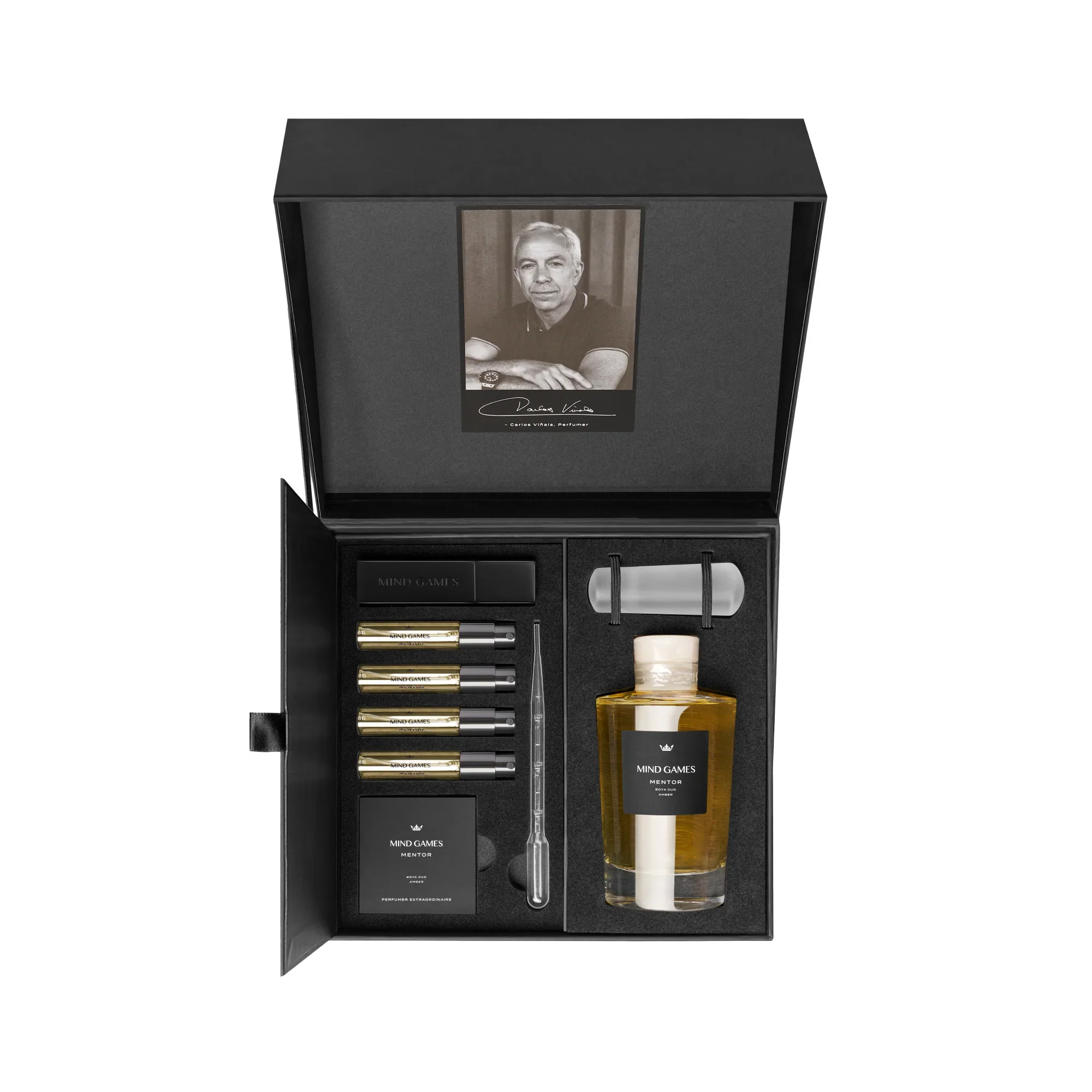 Mentor Limited Edition Crystal Decanter Set 225ml - Image 5