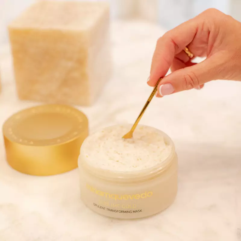 Miriam Quevedo Sublime Gold Opulent Transforming Mask 200ml - Image 4