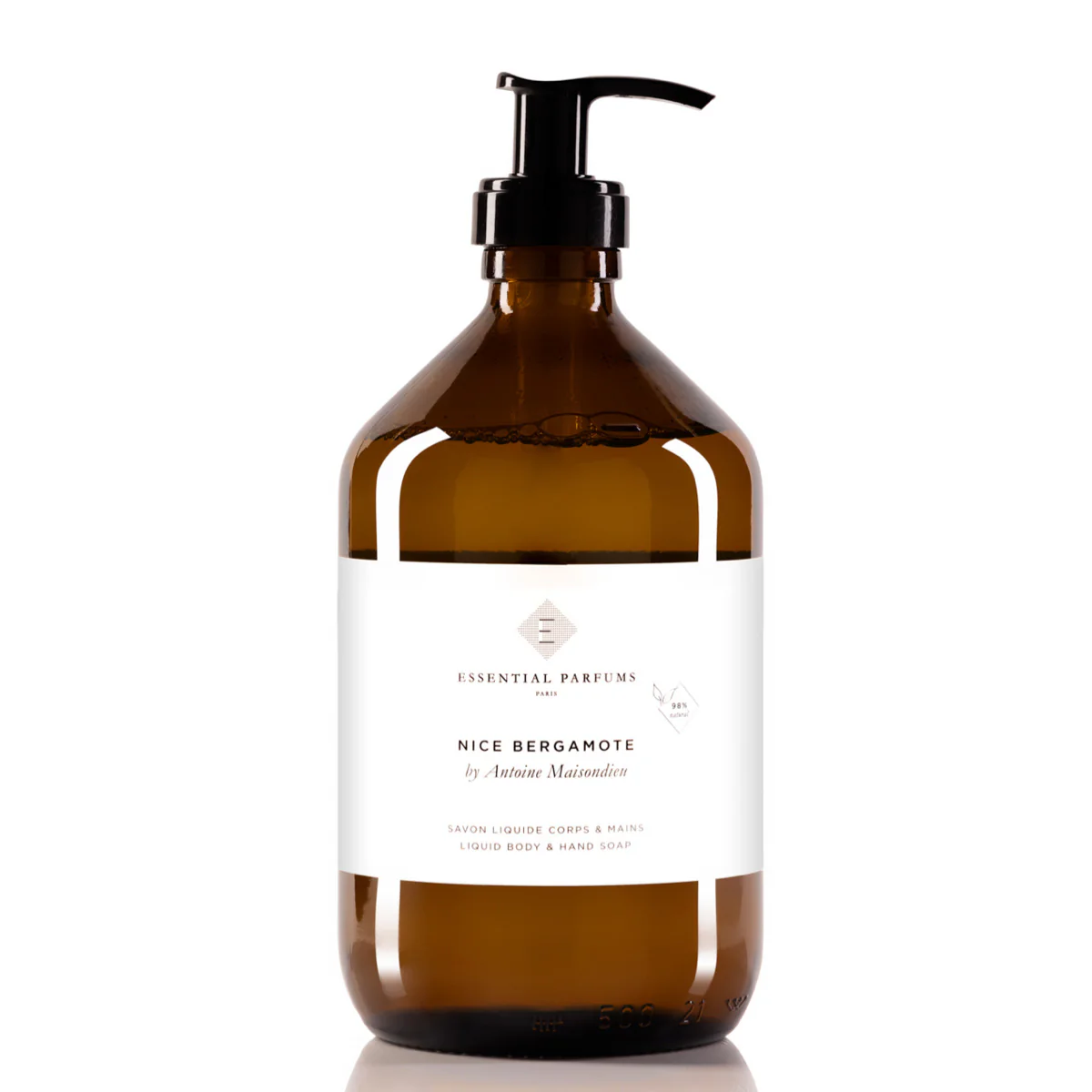 Nice Bergamote Essential Parfums Hand & Body Soap 500ml - Image 2