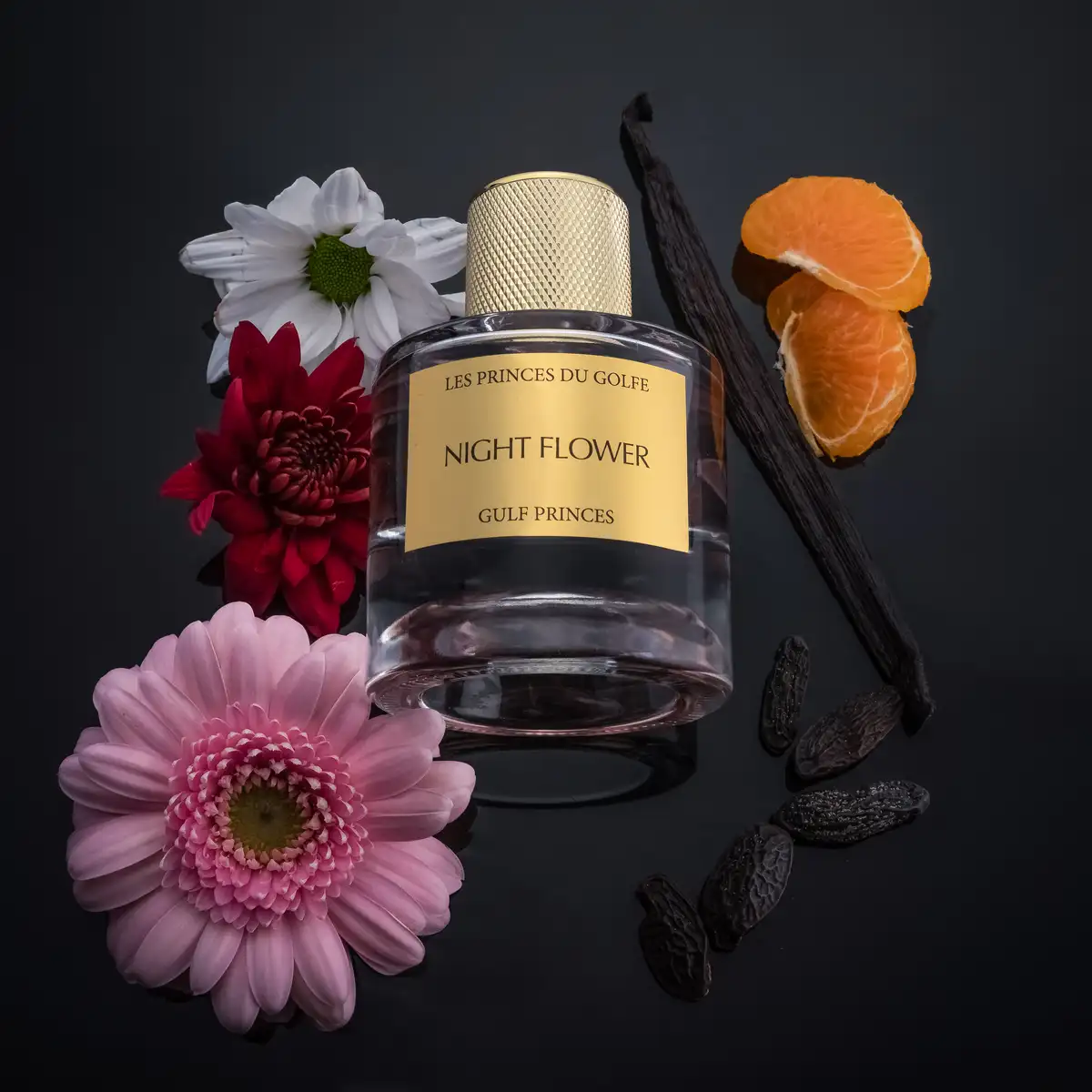Night Flower Les Princes du Golfe Extrait De Parfum Sample 2ml - Image 2