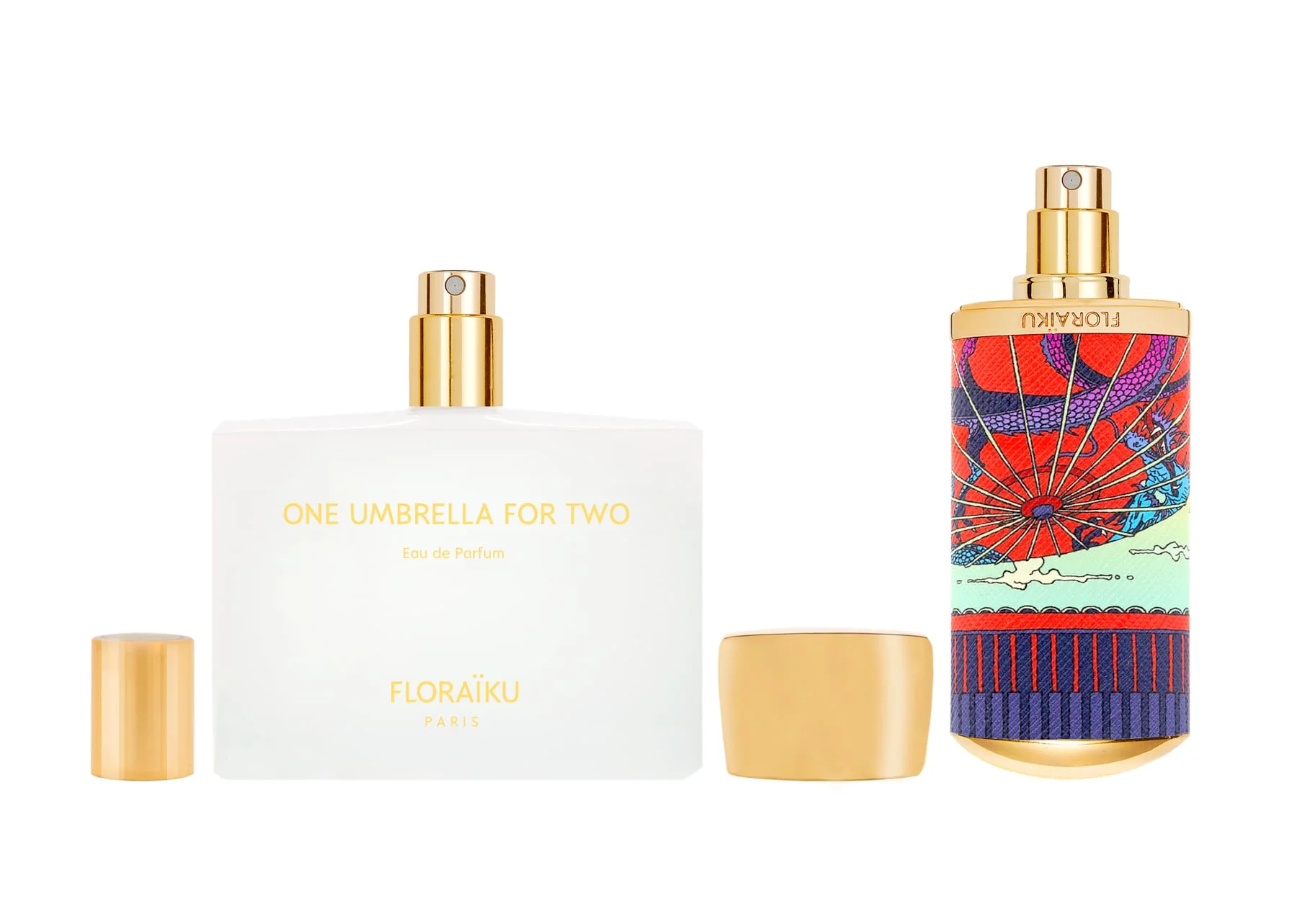 One Umbrella For Two & Sand and Skin Floraïku Set Eau de Parfum 2x50+10ml - Image 5