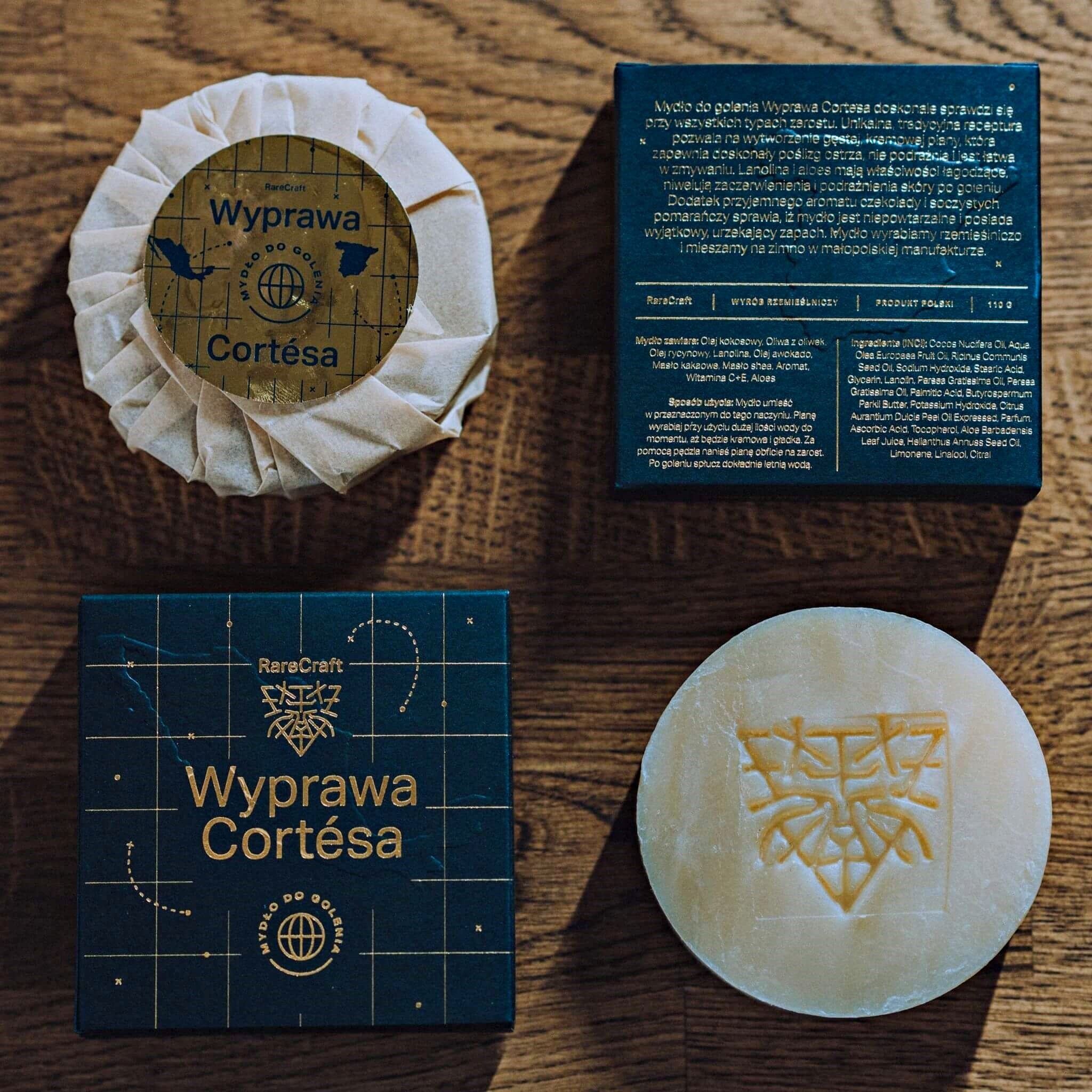 The Cortes Expedition RareCraft Barbering Såpe 110g - Image 2