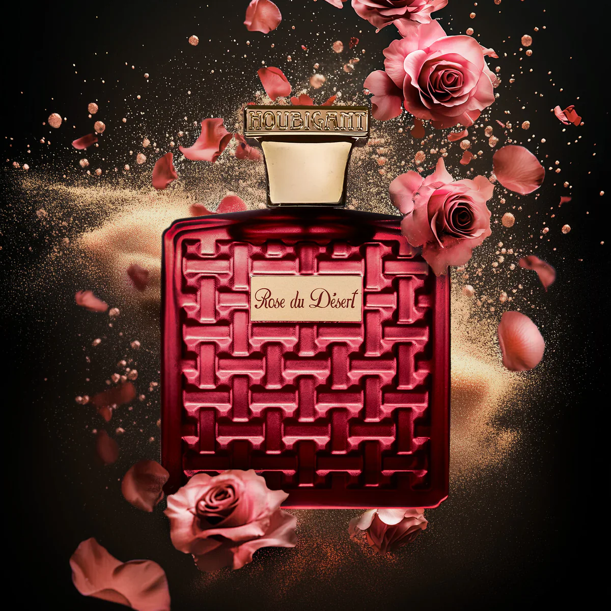 Rose du Désert Houbigant Paris Eau de Parfum Extrême Sample - Image 3