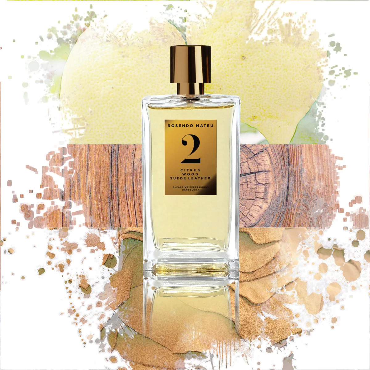 ROSENDO MATEU NO. 2 Citrus, Wood, Suede Leather - Image 3