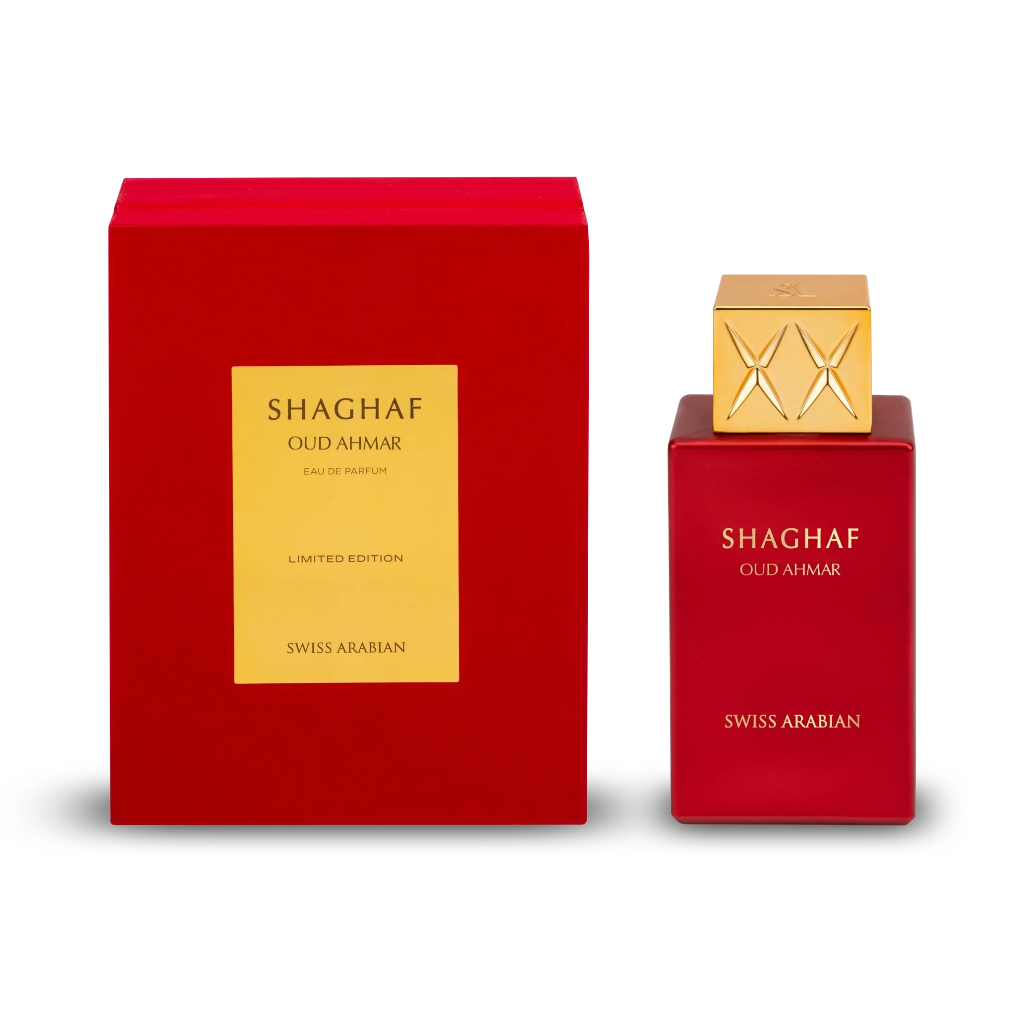 Shaghaf Oud Ahmar Limited Edition Oud Swiss Arabian Sample 2ml - Image 3
