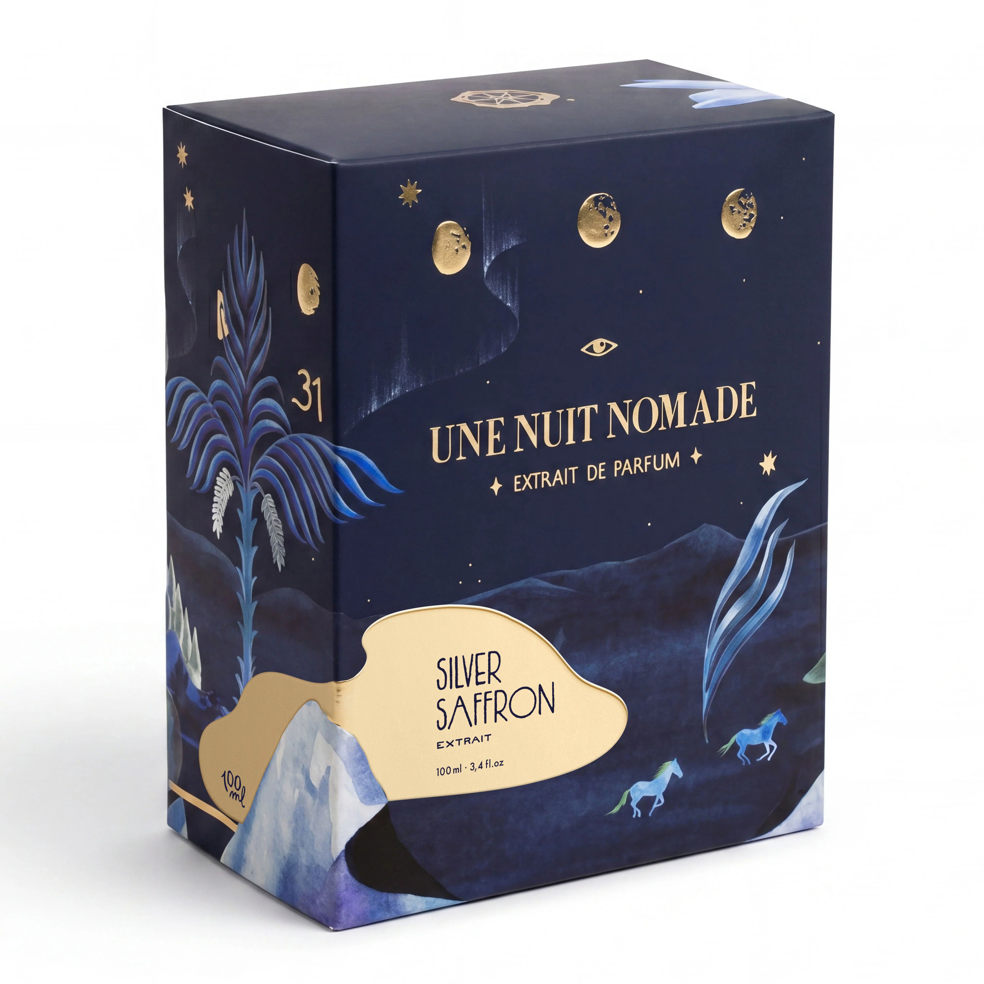 Silver Saffron Une Nuit Nomade Extrait de Parfum - Image 4