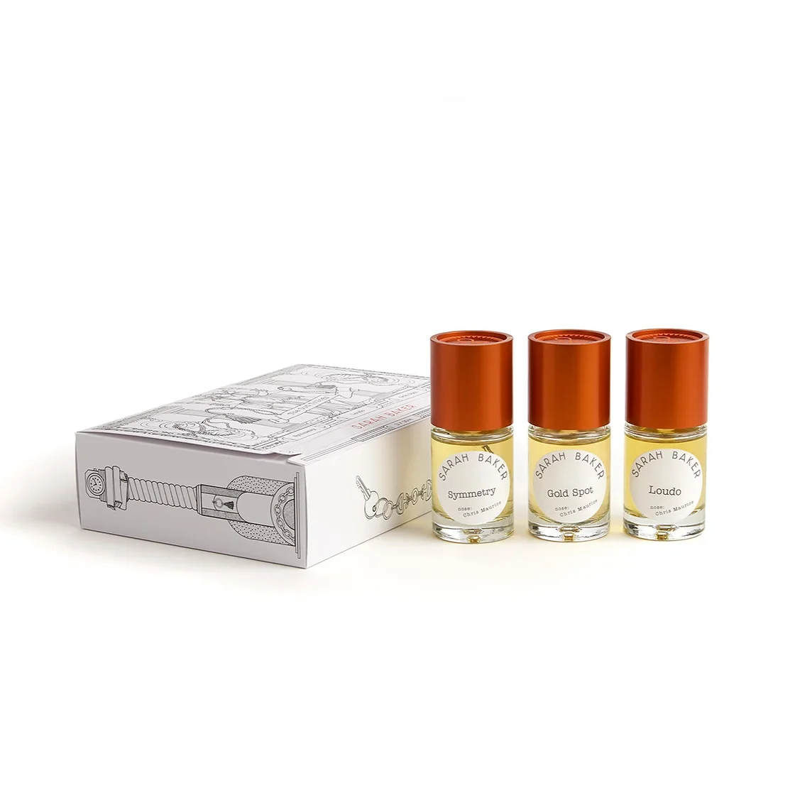 The Oud Trilogy Sarah Baker Set 3x30ml - Image 3
