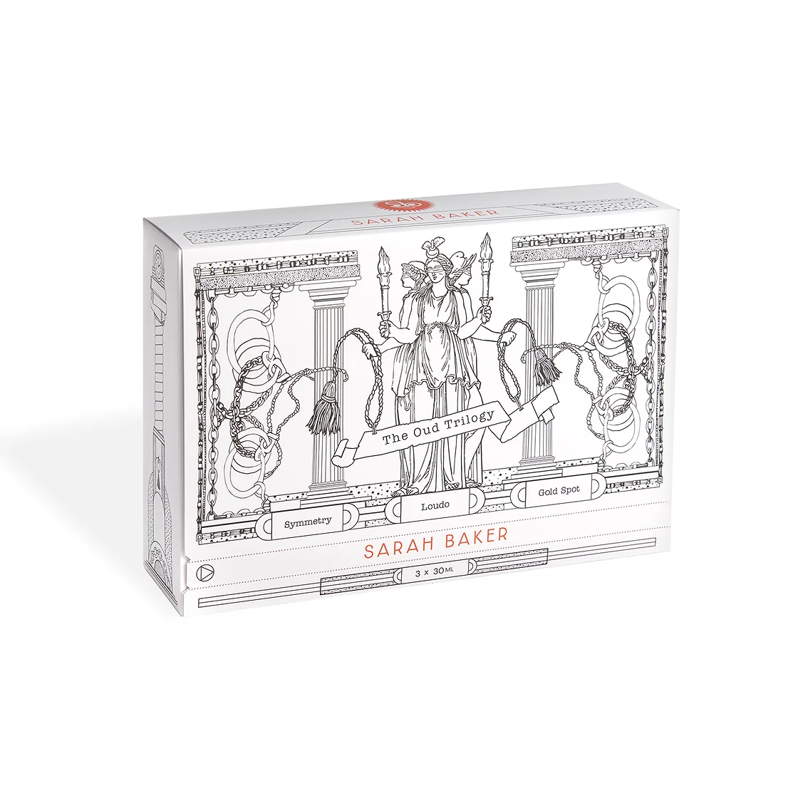 The Oud Trilogy Sarah Baker Set 3x30ml - Image 4