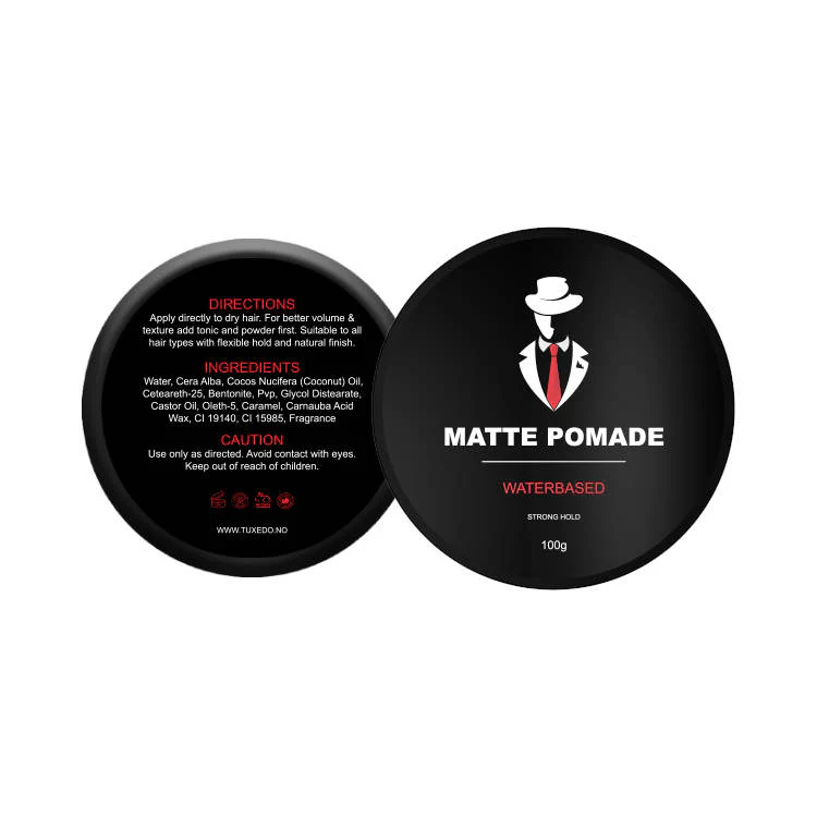 Tuxedo Matt Hårpomade Vannbasert 100g - Image 3