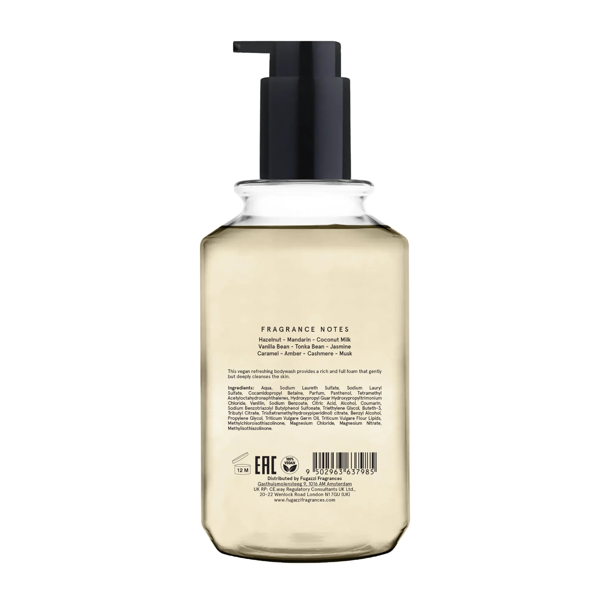 Vanilla Haze Fugazzi Body Wash 250ml - Image 2