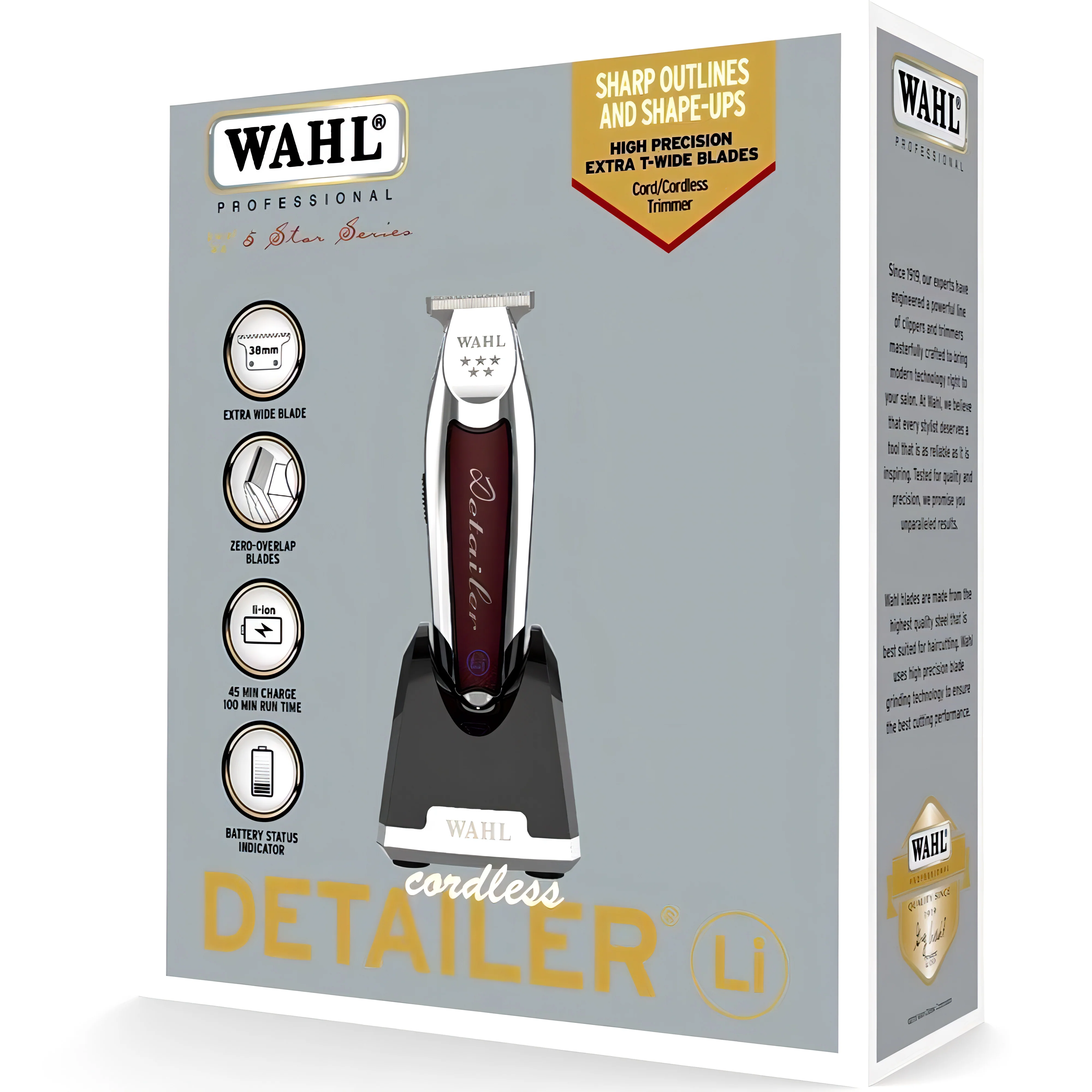 Wahl Detailer 5 Star Cordless Li Hårklipper & Skjeggtrimmer Trådløs - Image 5