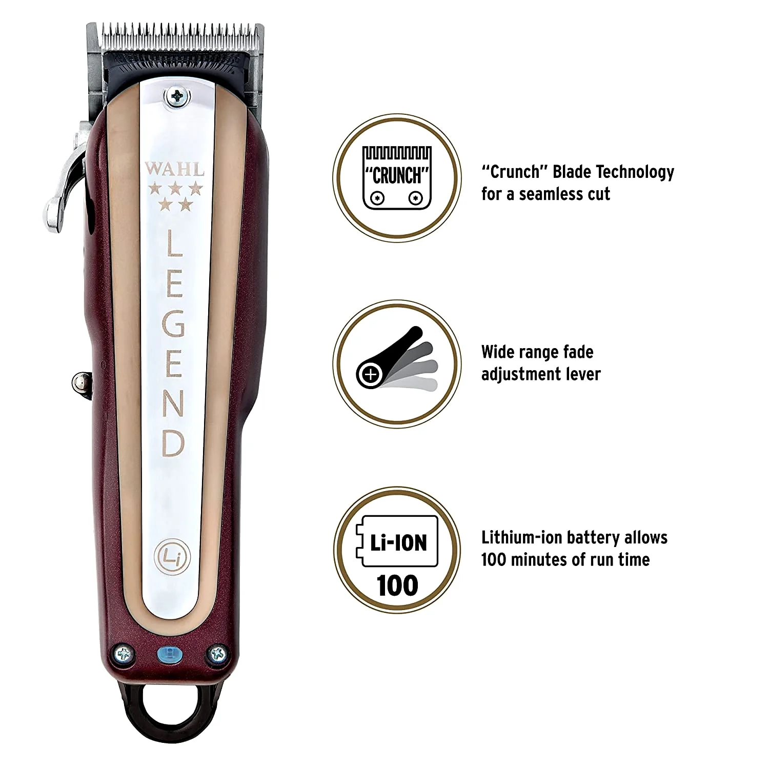 Wahl Legend Cordless Hårklipper & Skjeggtrimmer Trådløs - Image 4